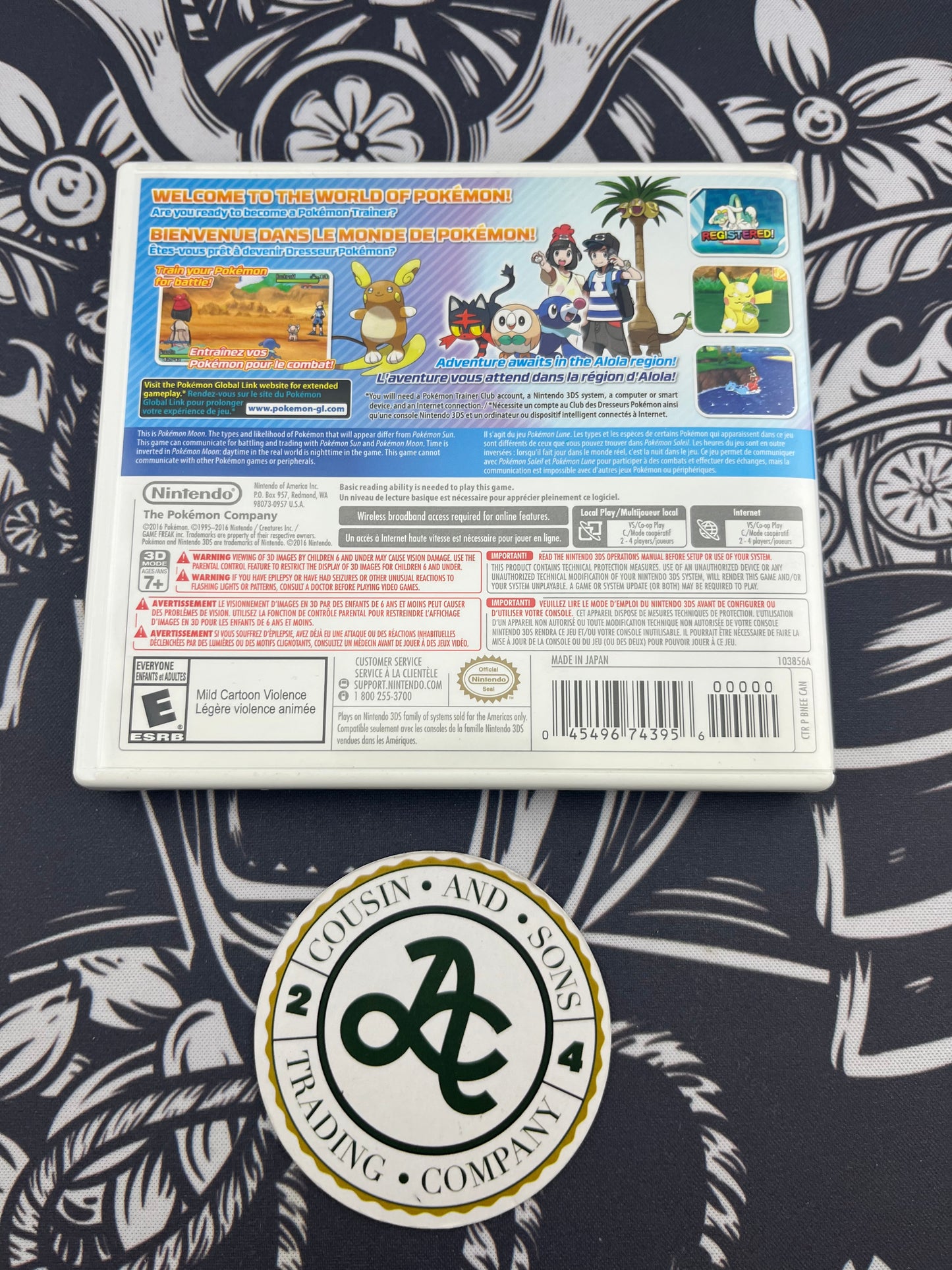 Pokémon Moon 3DS CIB