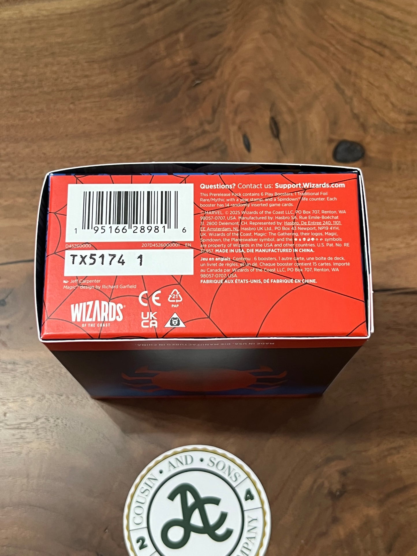 Marvel Spiderman Pre-Release