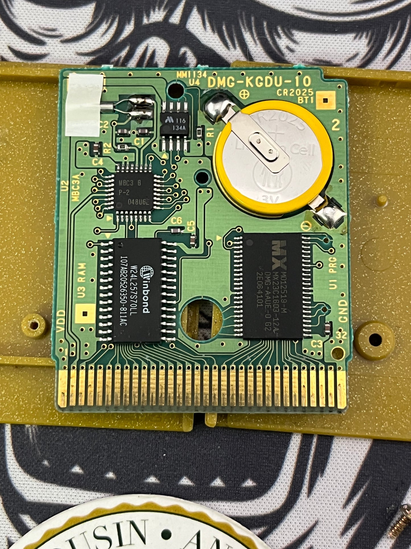 Pokémon Gold Gameboy Color Loose