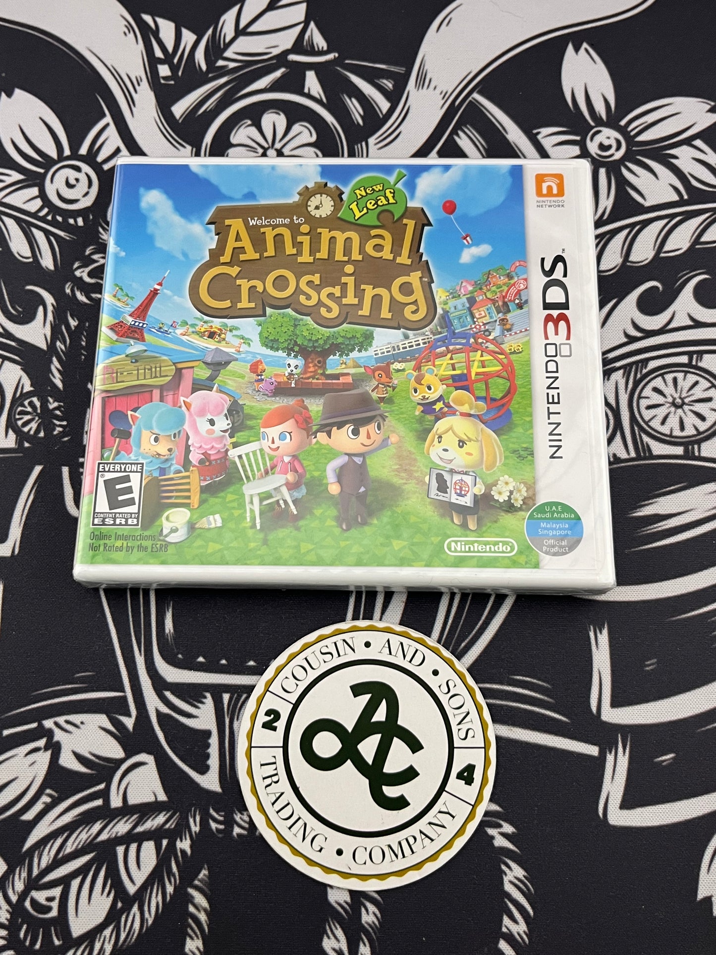 Aqua 3DS Loose with Animal Crossing