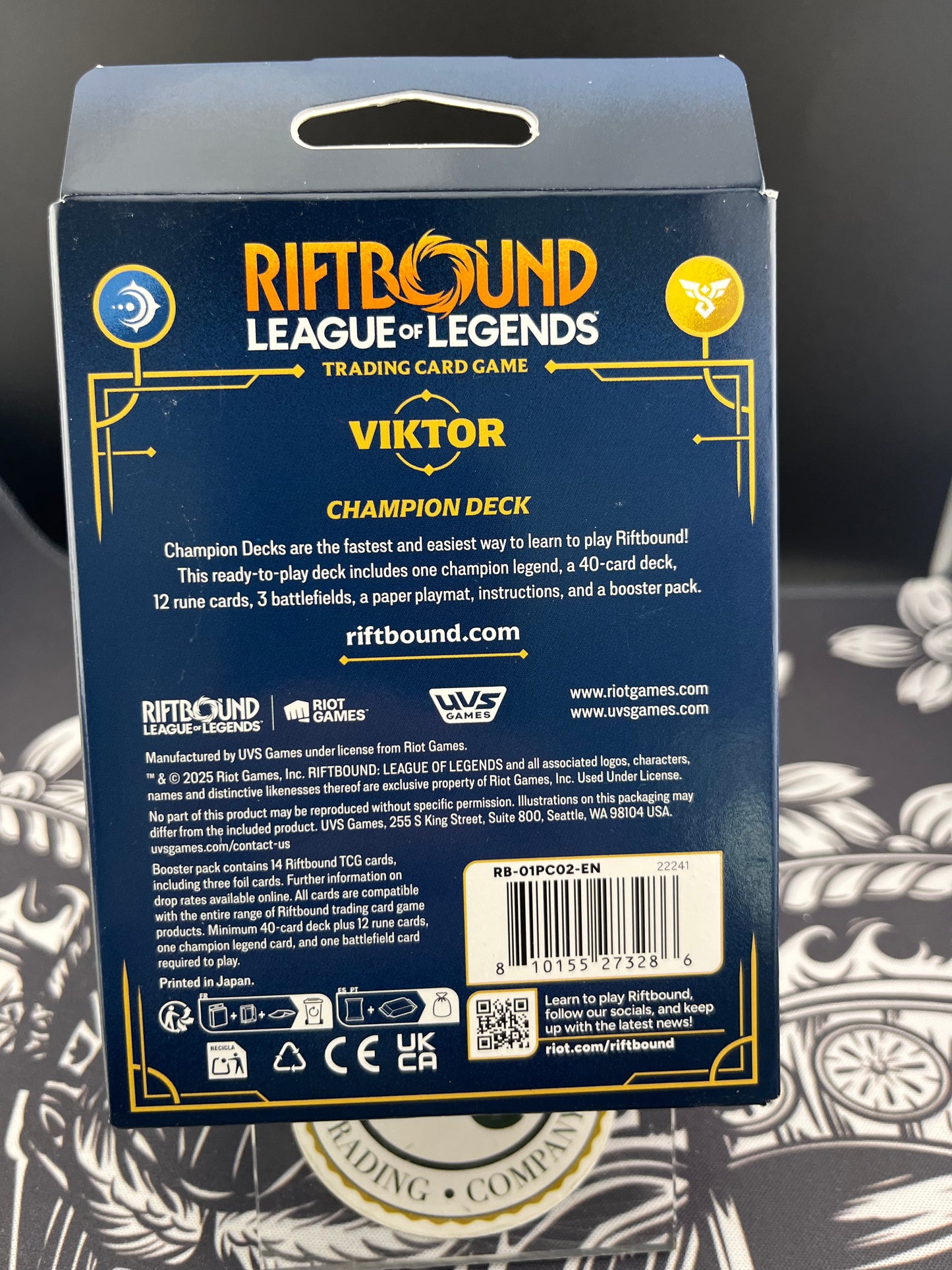 Riftbound League of Legends TCG Champion Deck Viktor
