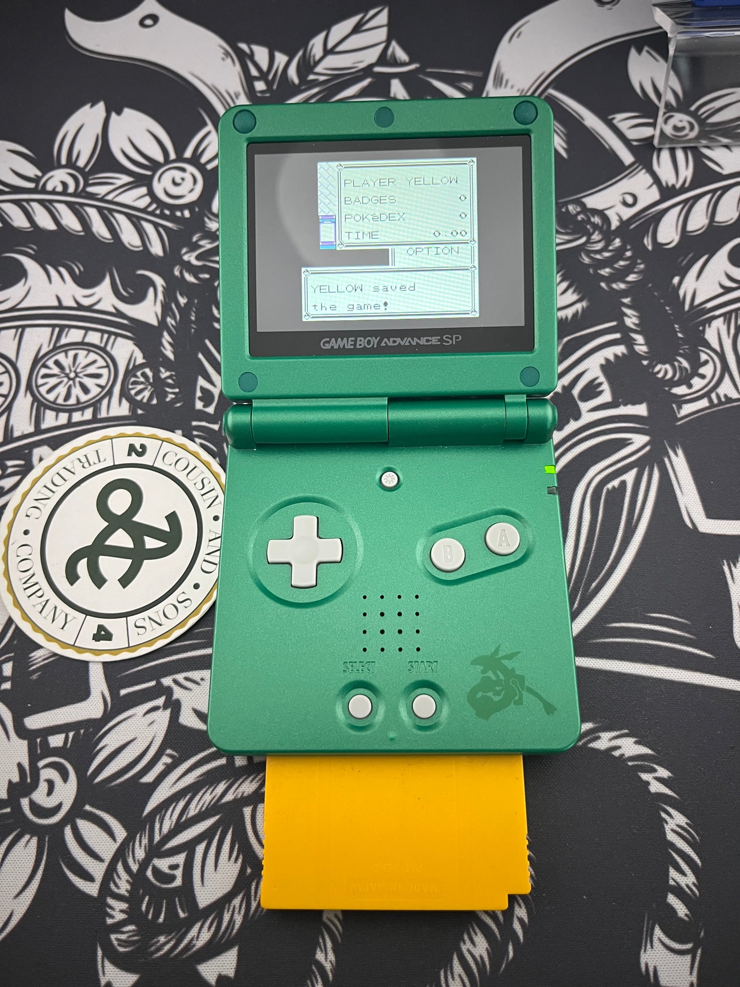 Pokémon Yellow Gameboy Loose bad Label