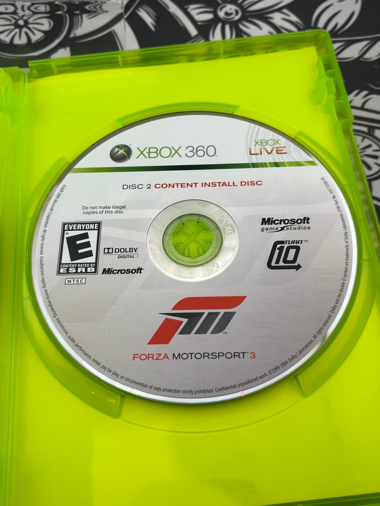 Forza Motorsport 3 Xbox 360 CIB (not for resale version)