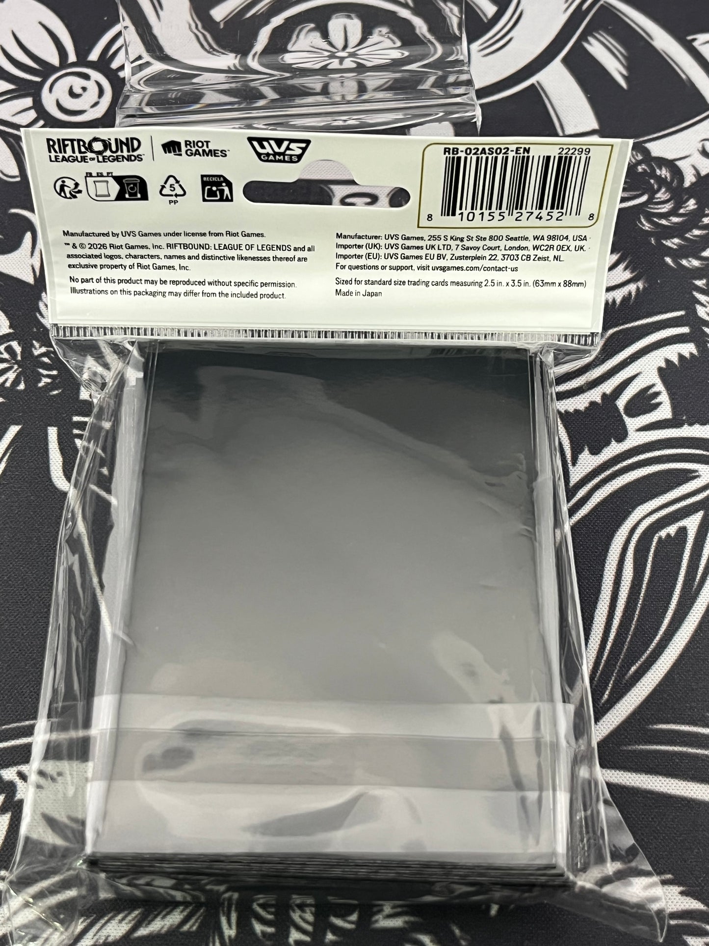 100 Art Sleeves - Spirit Blossom Darius - RiftBound League of Legends