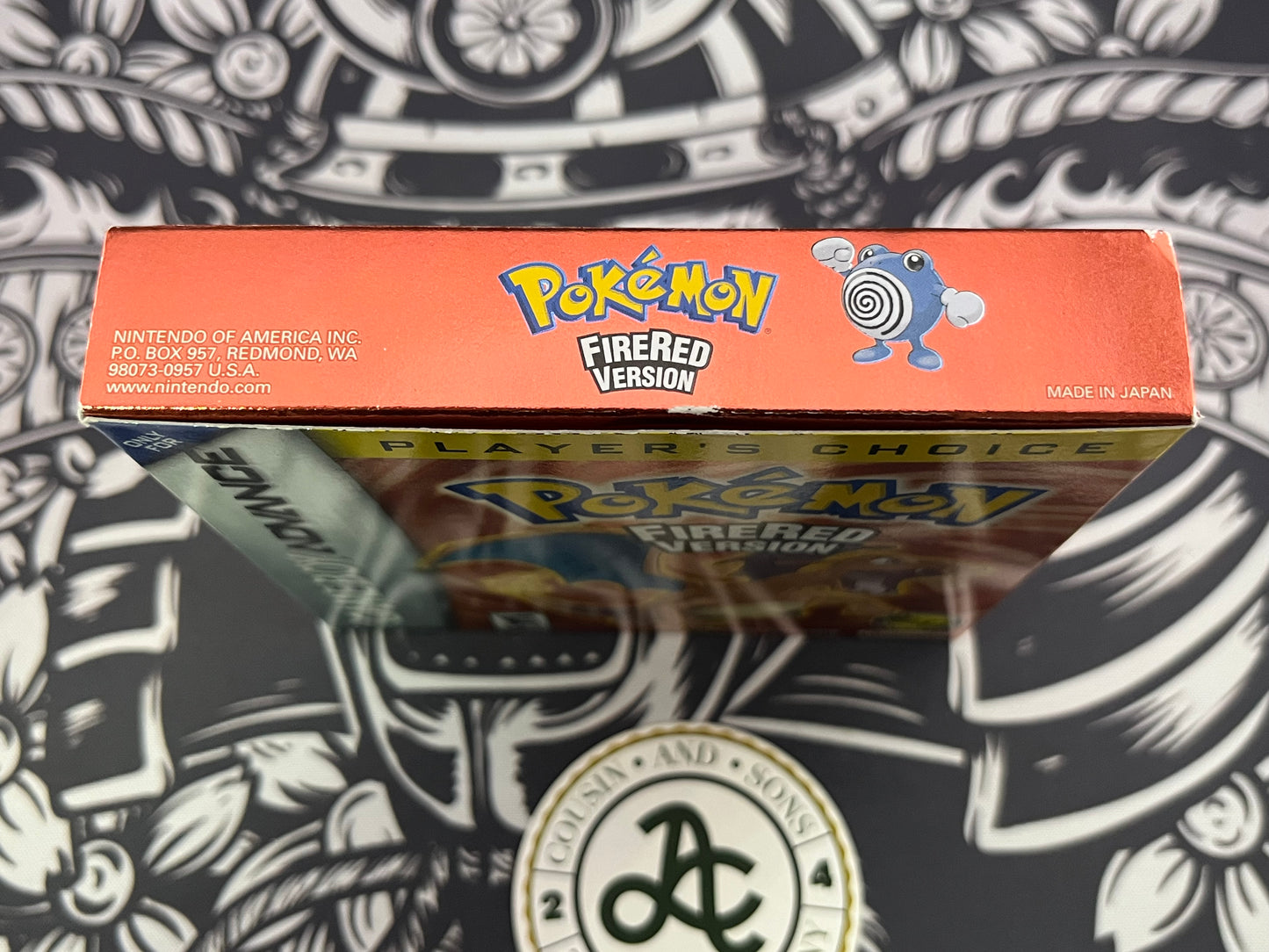 Pokémon FireRed Player Choice Almost CIB