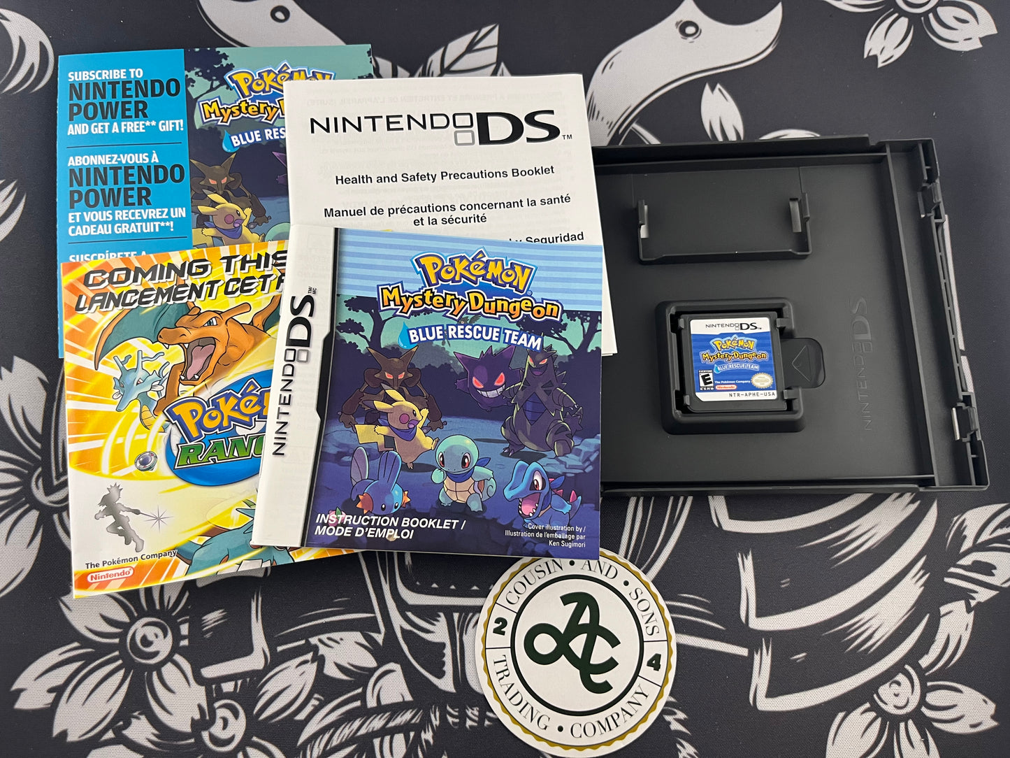 Pokémon Mystery Dungeon Blue Rescue Team Ds CIB