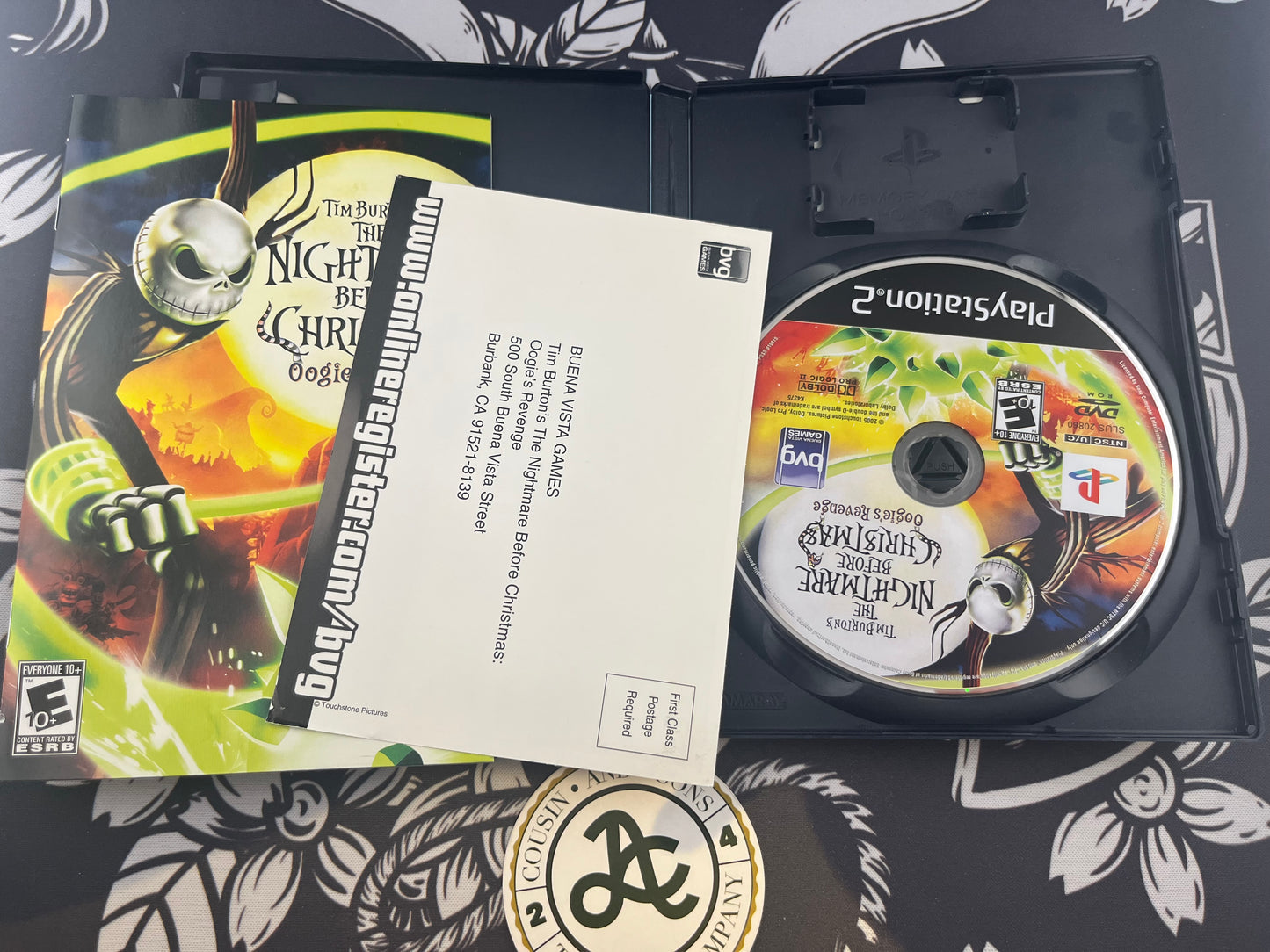 Nightmare Before Christmas Oogie’s Revenge PS2 CIB