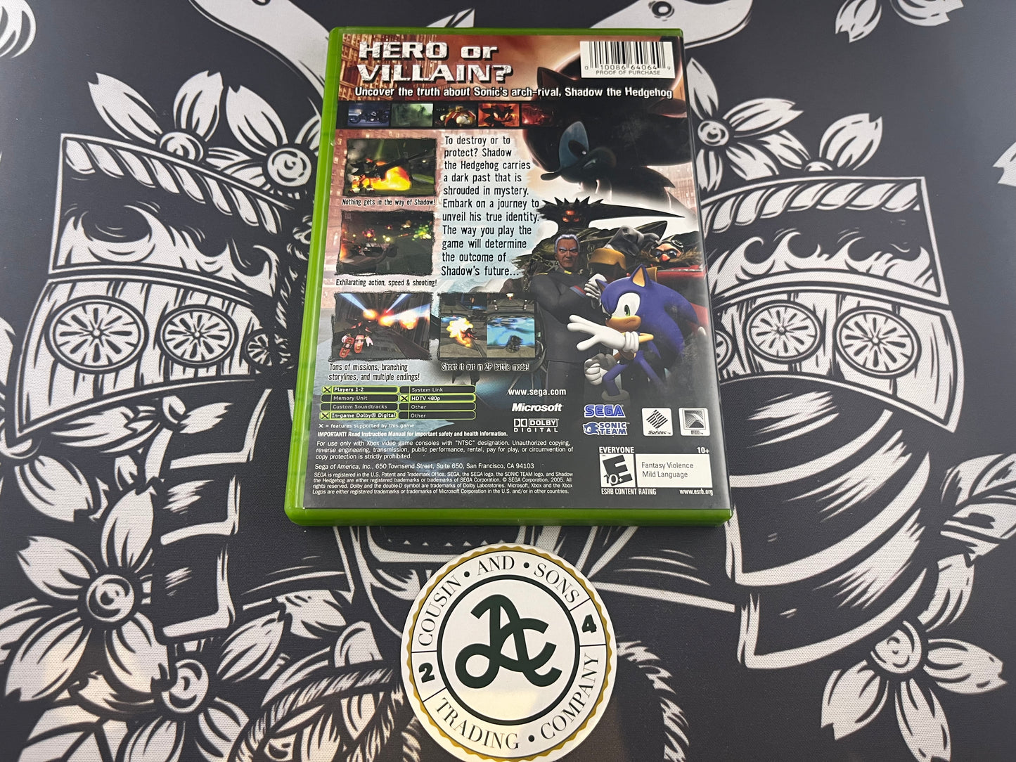 Shadow Xbox CIB