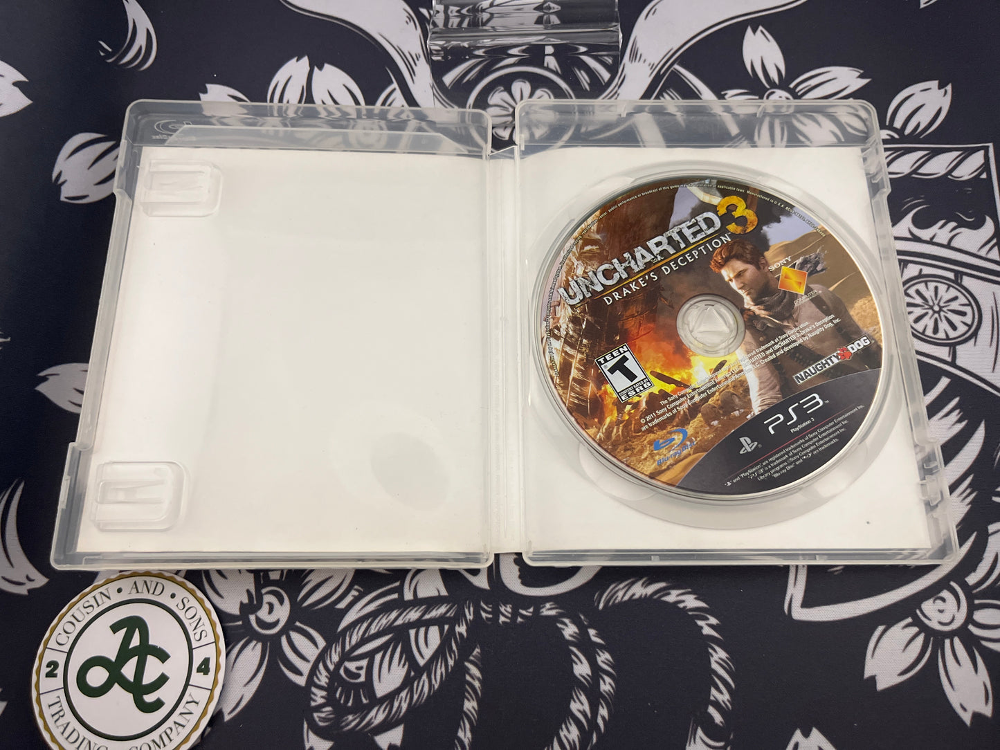 Uncharted 3 Drakes Deception PS3 (No Manual)