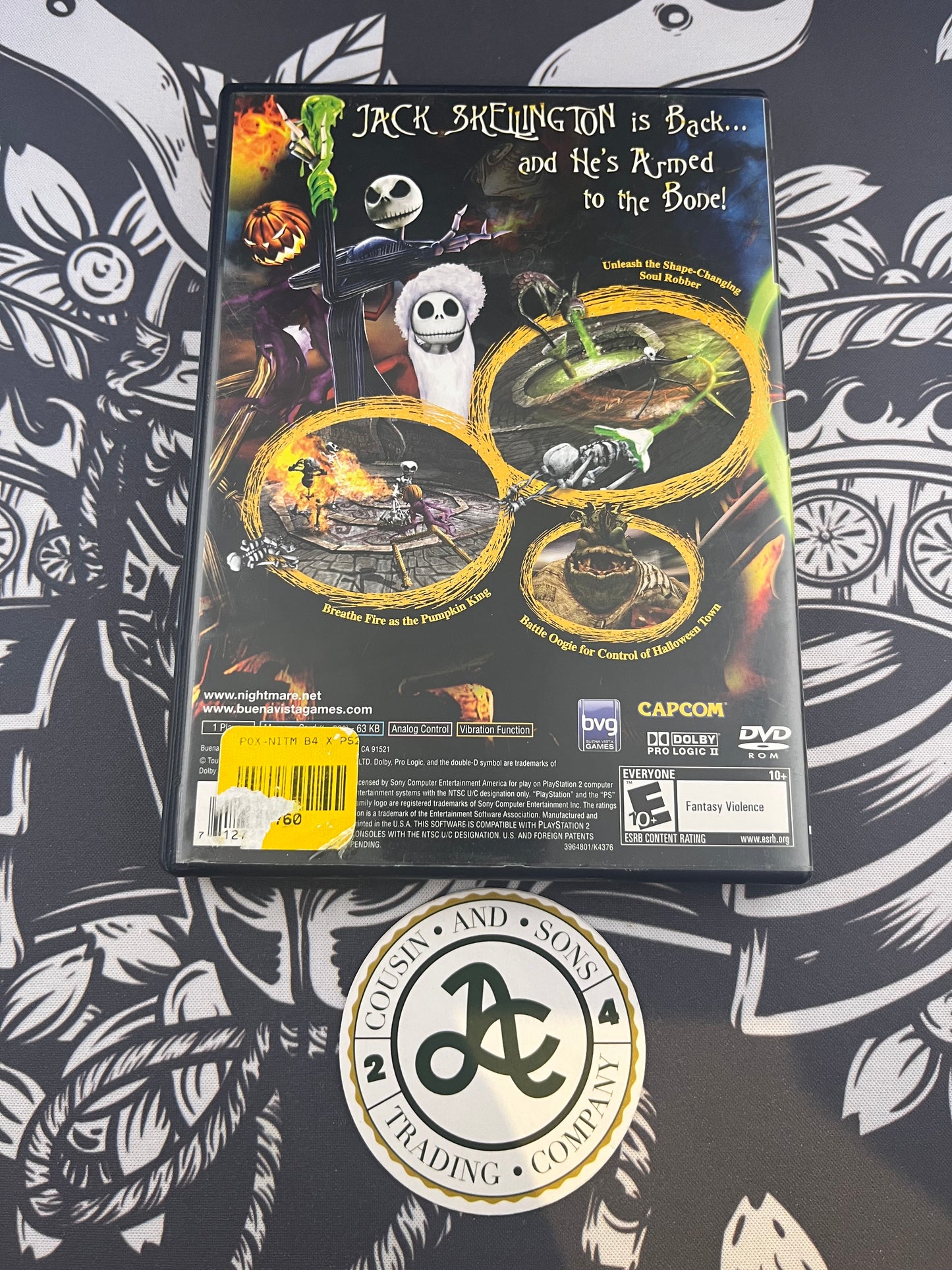 Nightmare Before Christmas Oogie’s Revenge PS2 CIB