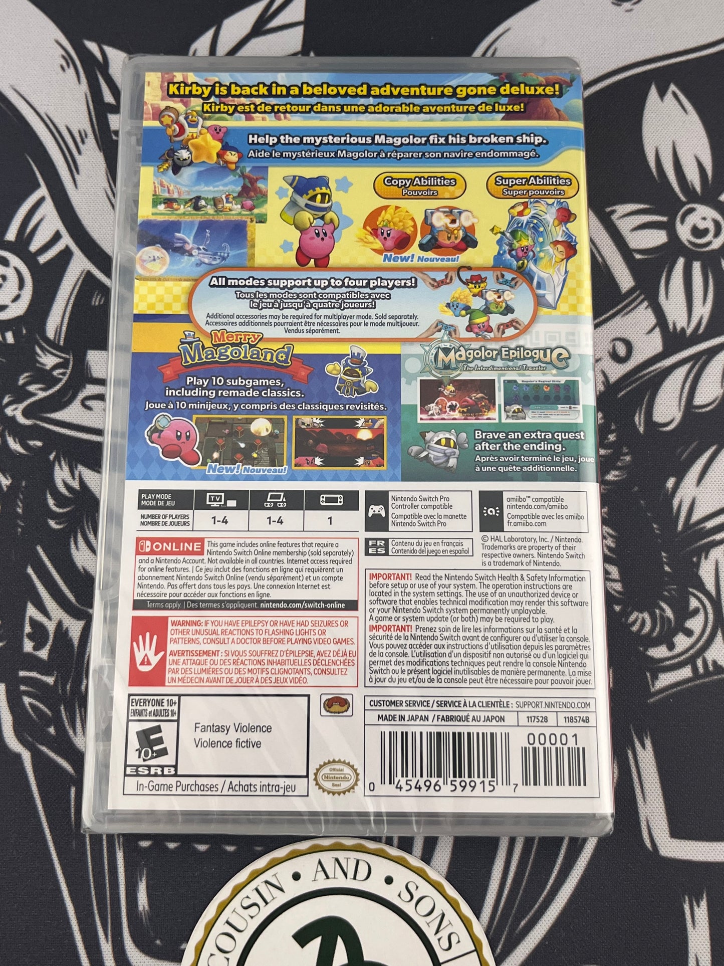 Kirby Return to Dreamland Deluxe Switch BNIB