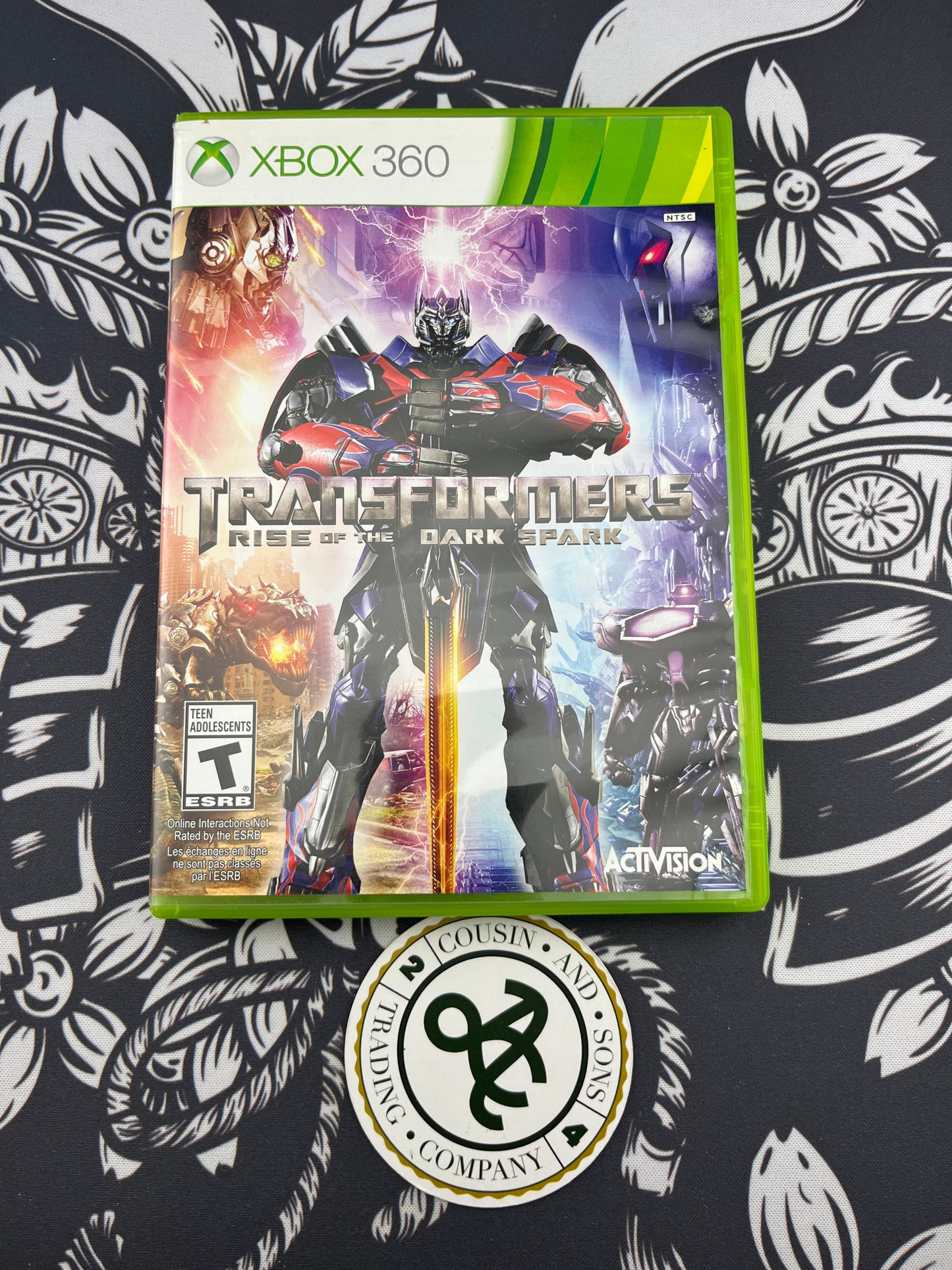 Transformers Rise of the Dark Spark Xbox 360 CIB