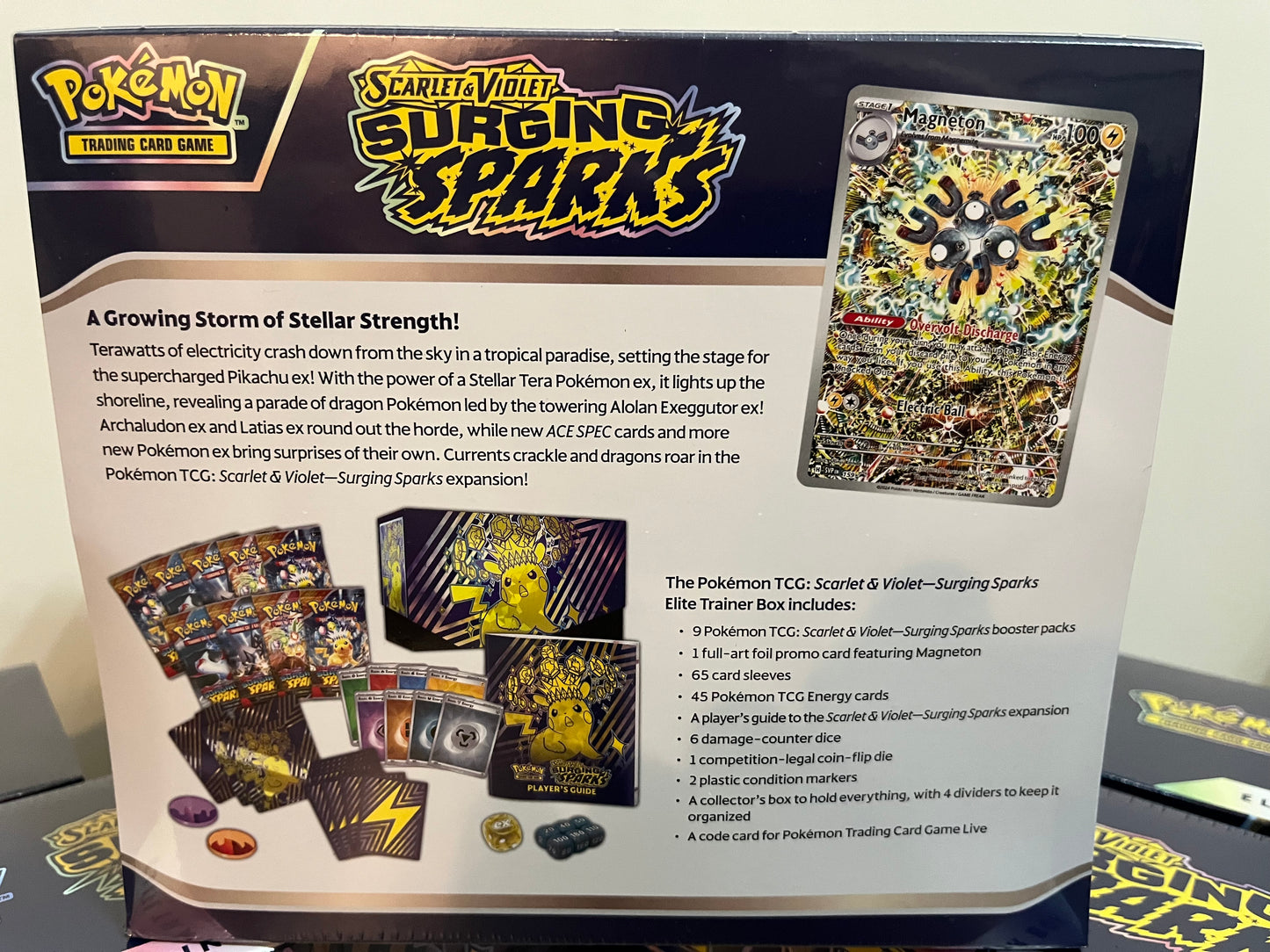 Surging Sparks Elite Trainer Box Case of 8