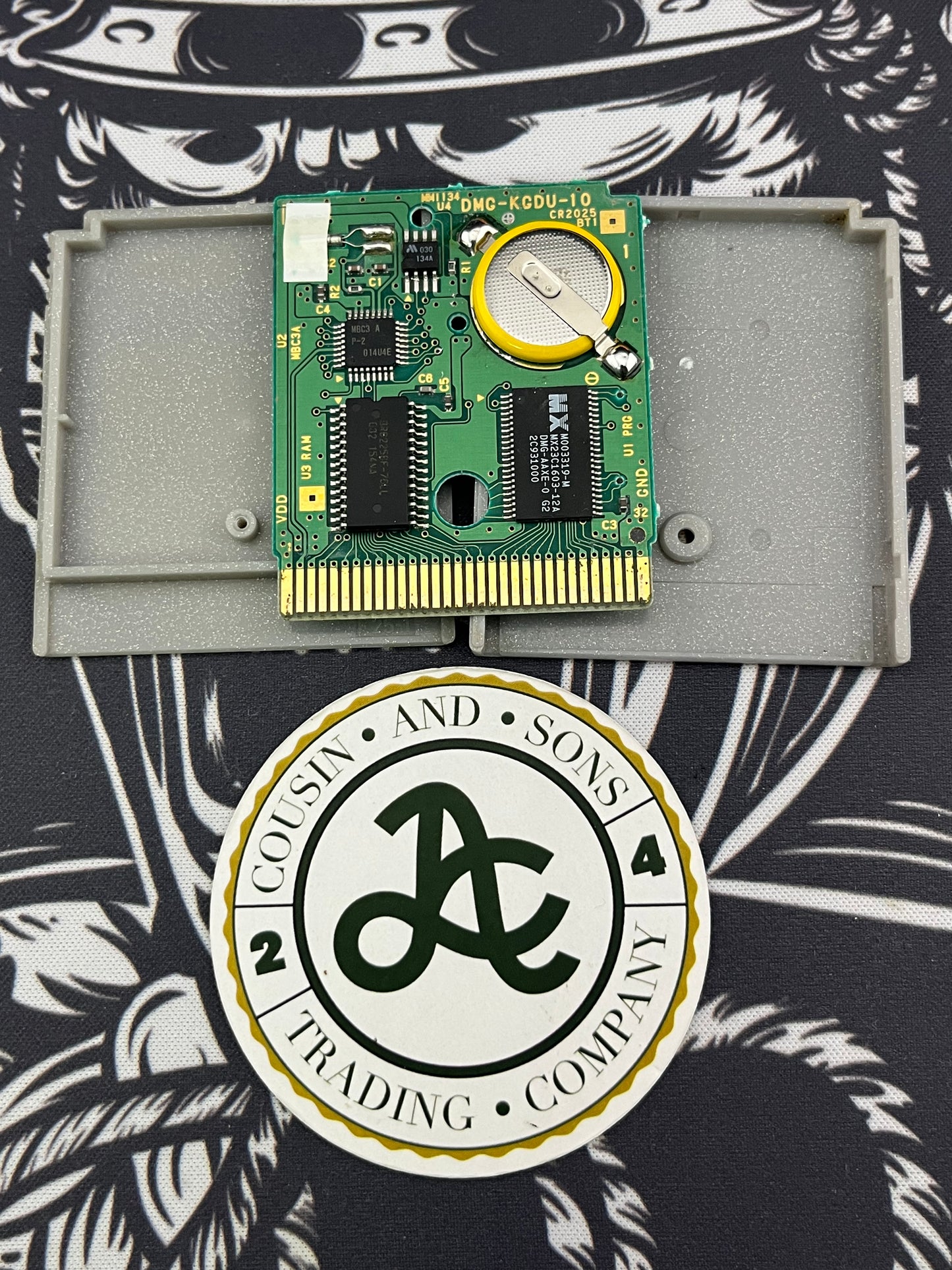 Pokémon Silver GBC Okay Label