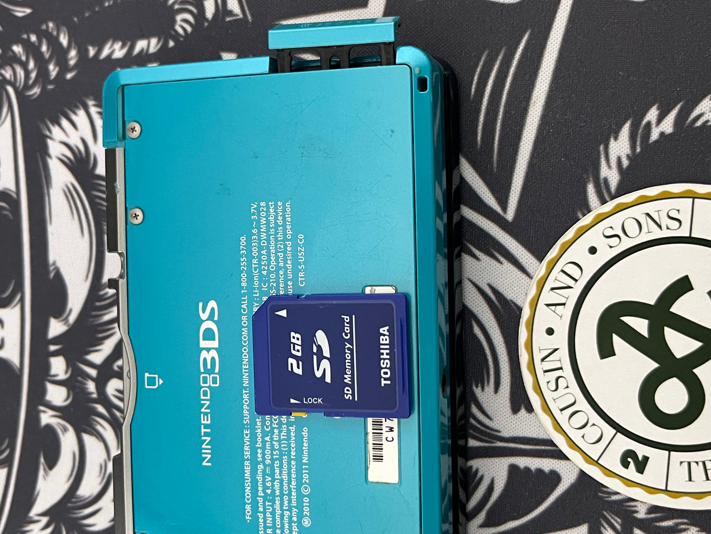 Aqua 3DS Loose with Animal Crossing