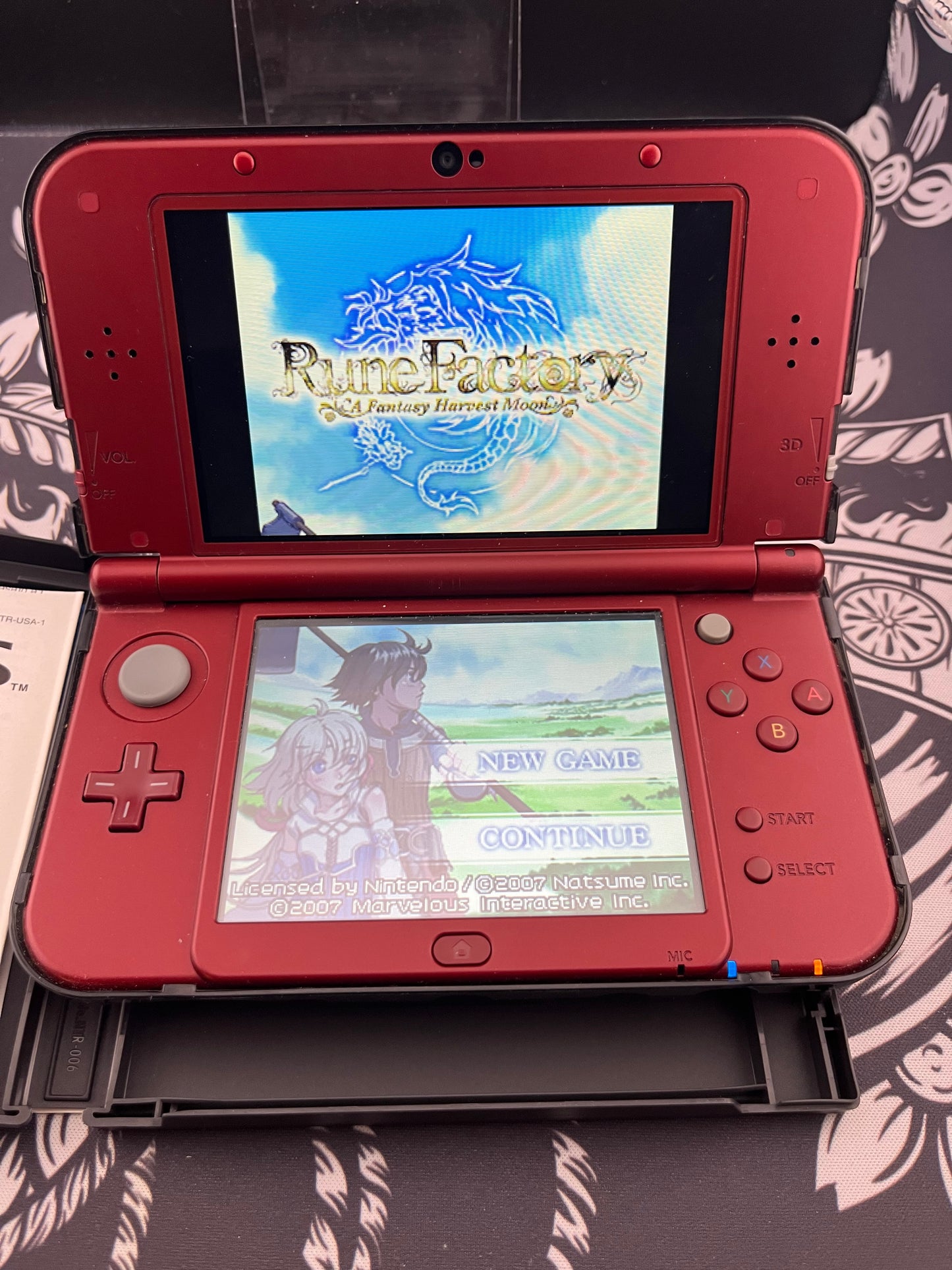 Rune Factory A Fantasy Harvest Moon DS No Manual