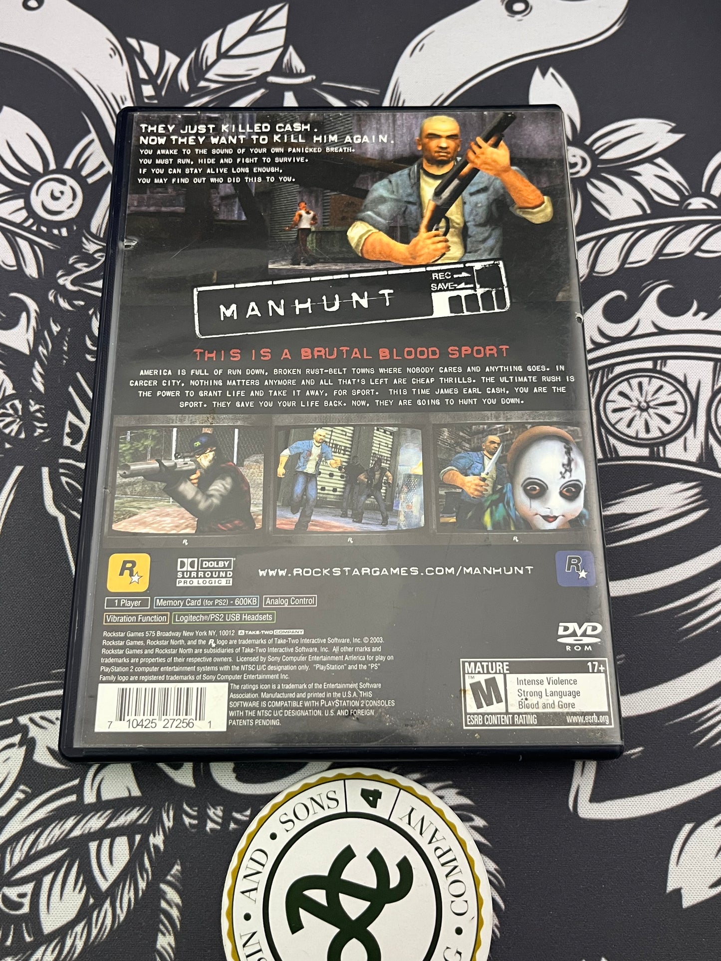 Manhunt PS2 CIB