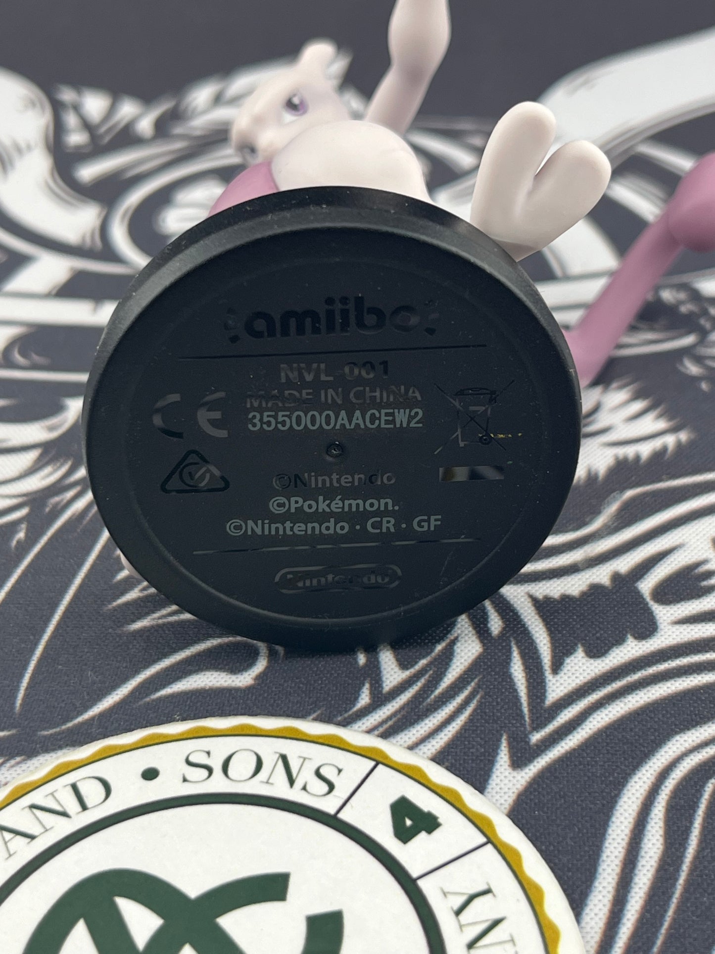 Mewtwo Amiibo Loose