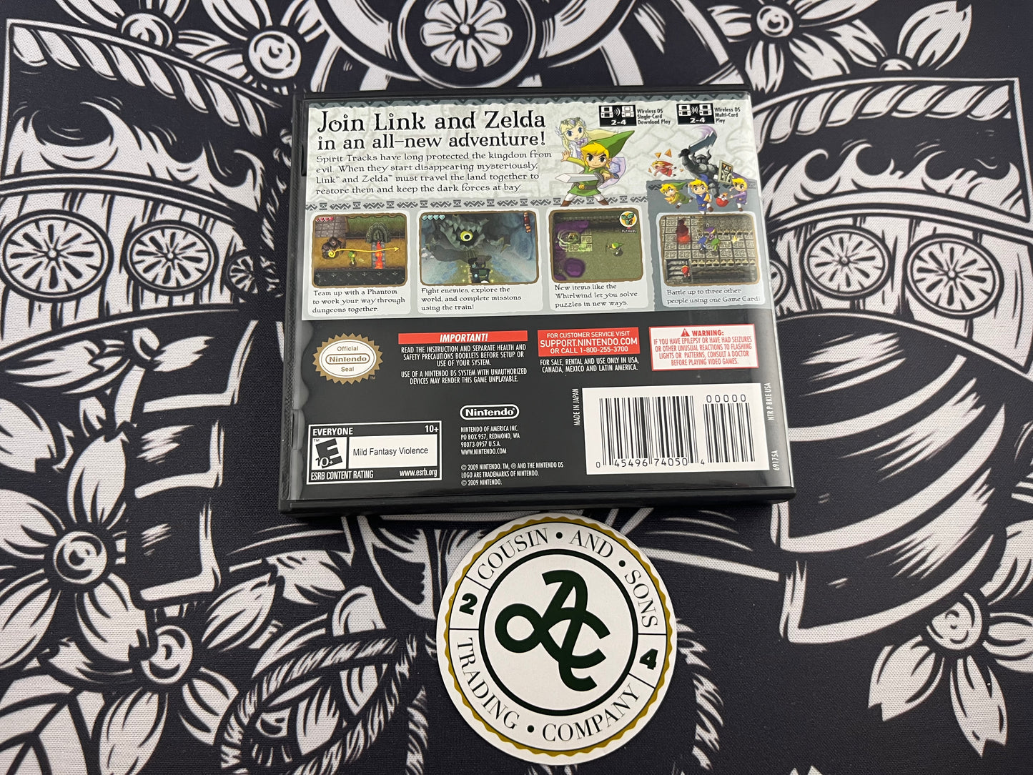 Zelda Spirit Tracks Ds CIB