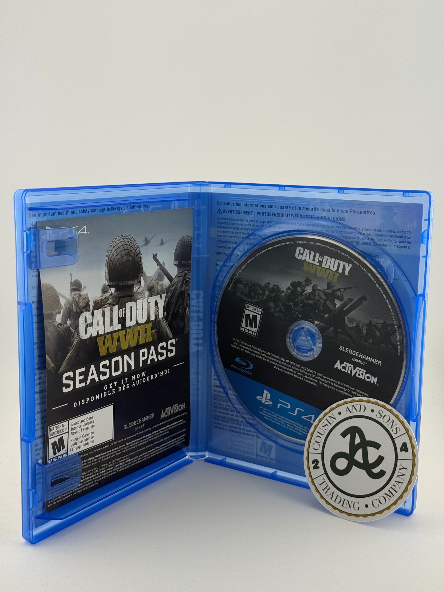 Call of Duty WW2 PS4 CIB