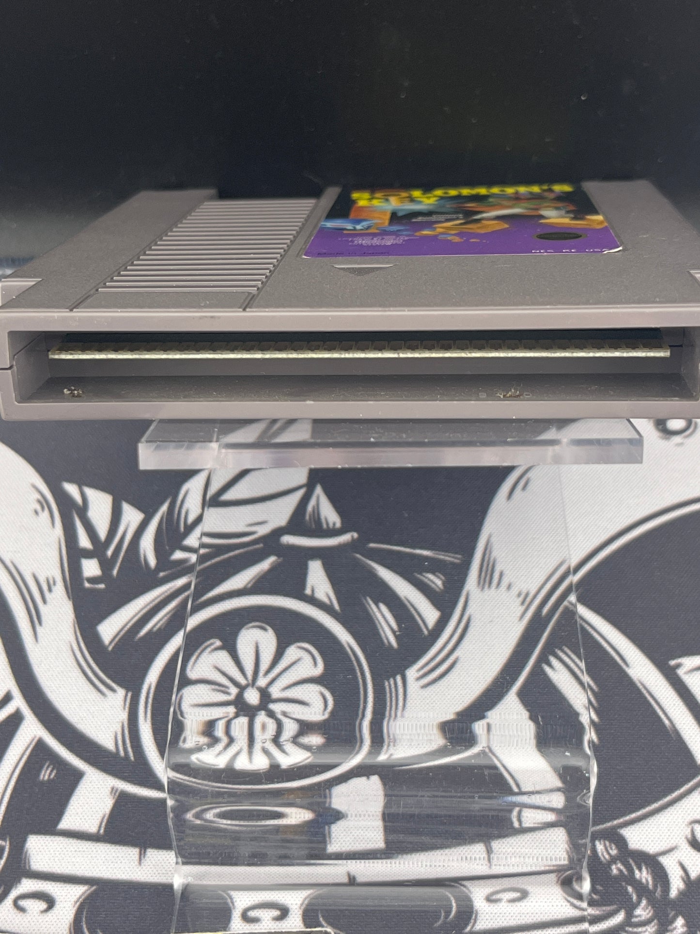 Solomon’s Key NES - Box, manual, Cartridge (broken box)