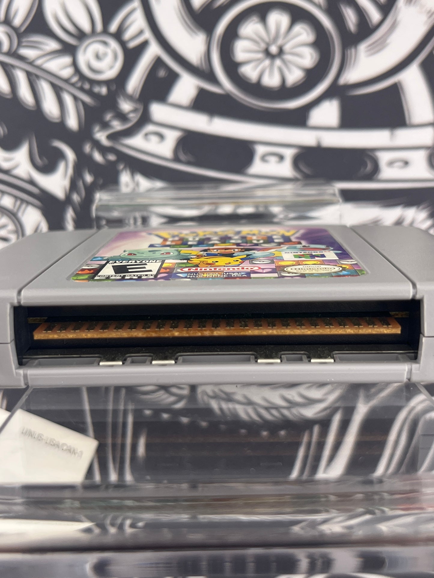 Pokémon Puzzle League N64 Box Cartridge + Insert - missing manual (Charity)