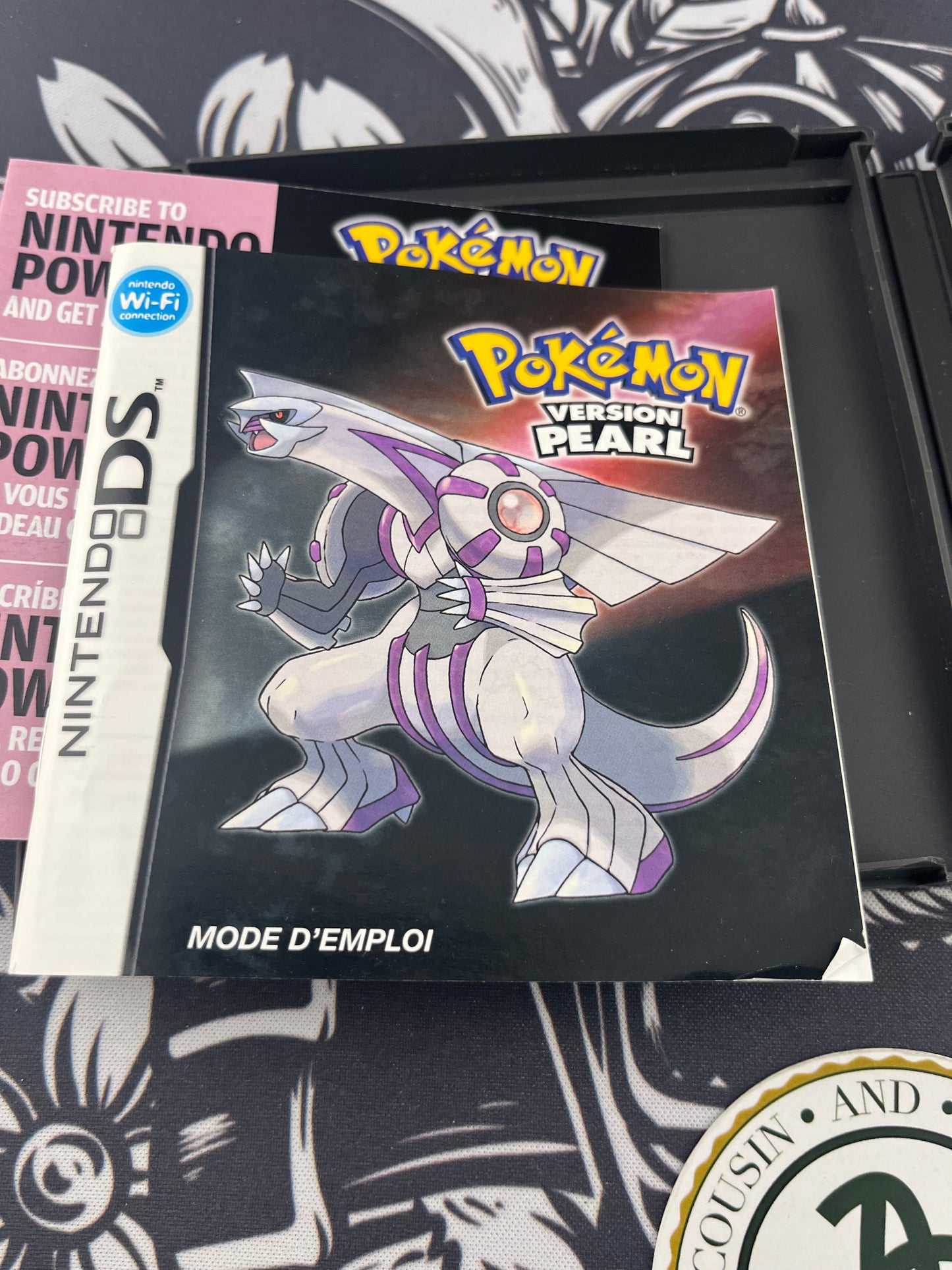 Pokémon Pearl ds french manual only