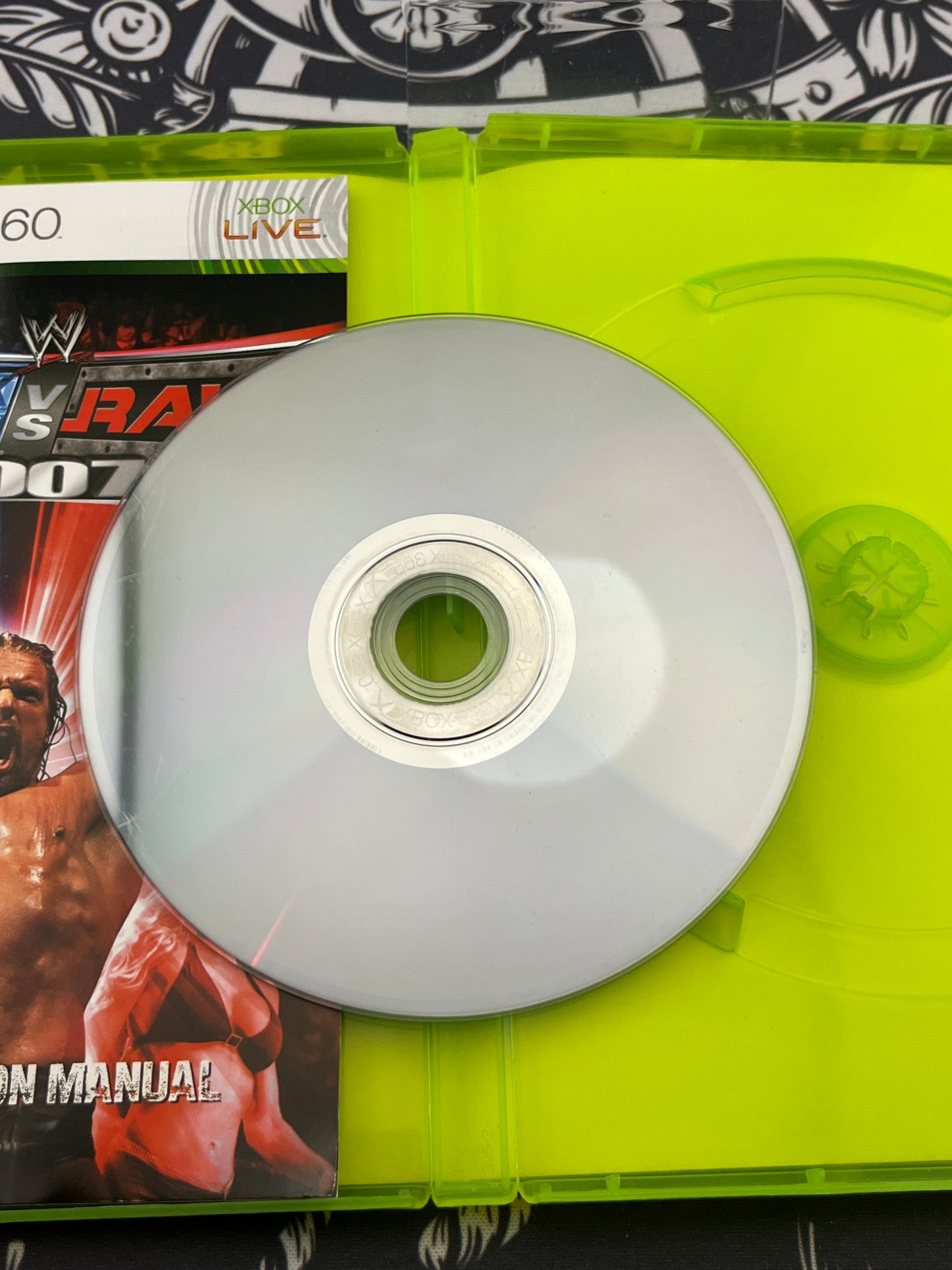 Smackdown Vs Raw 2007 Xbox 360 CIB