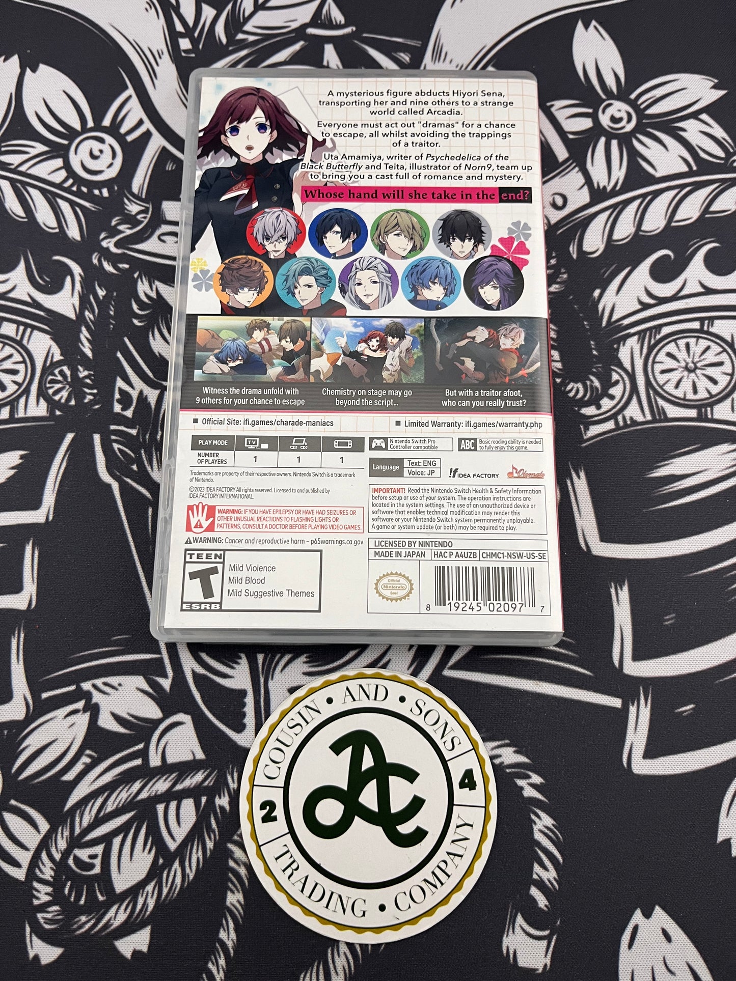 Charade Maniacs Switch CIB