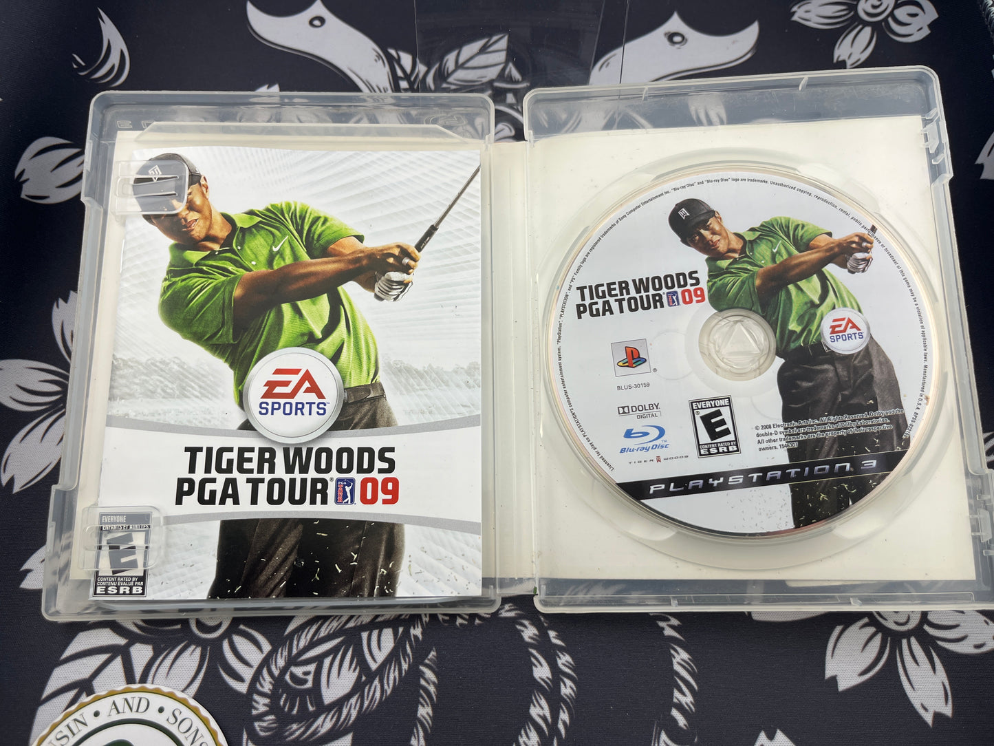 Tiger Woods PGA Tour 09 PS3 CIB