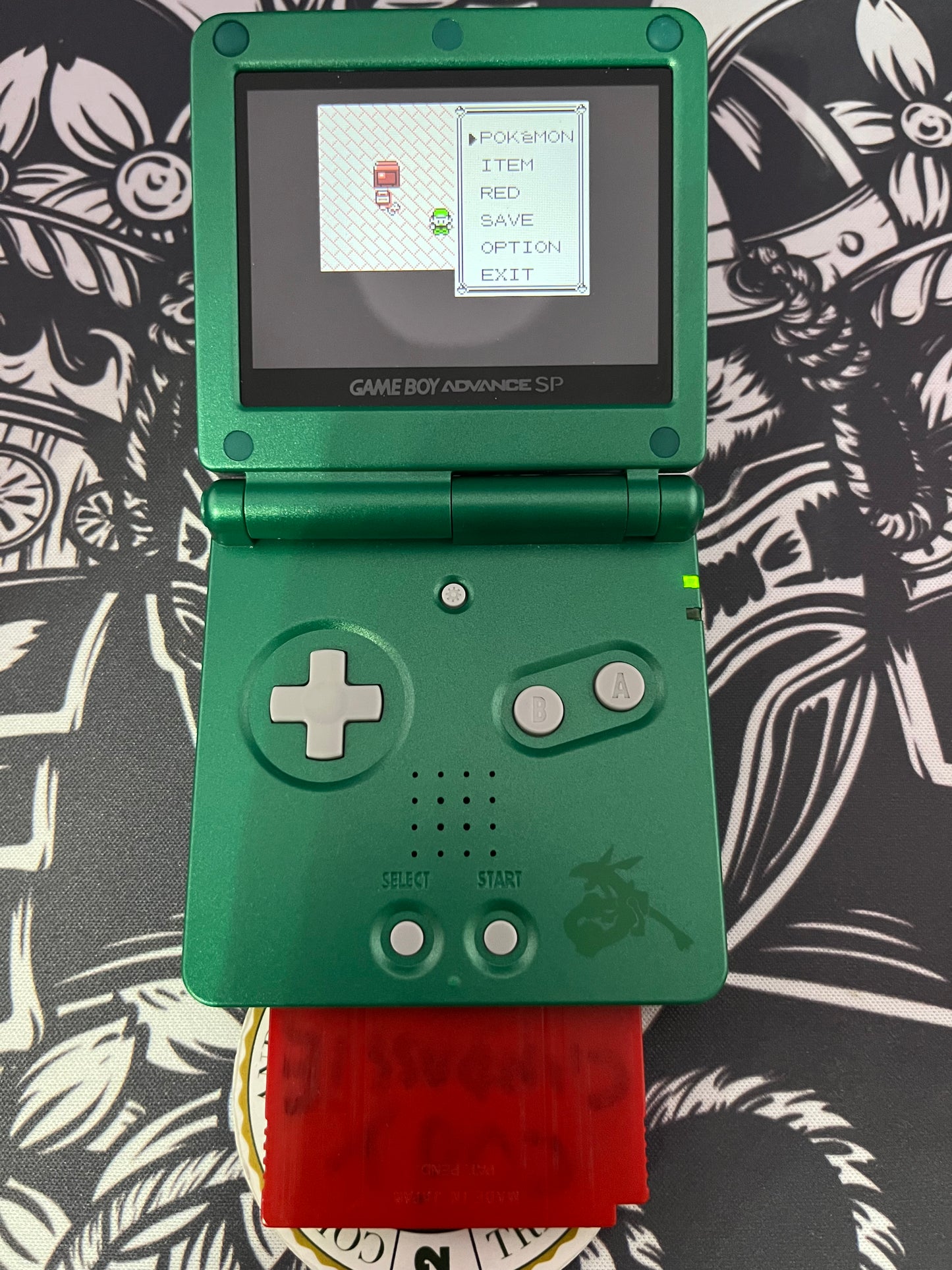 Pokémon Red GBC Okay Label