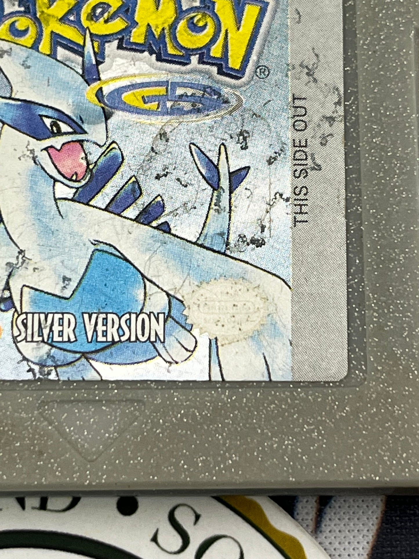 Pokémon Silver GBC Okay Label