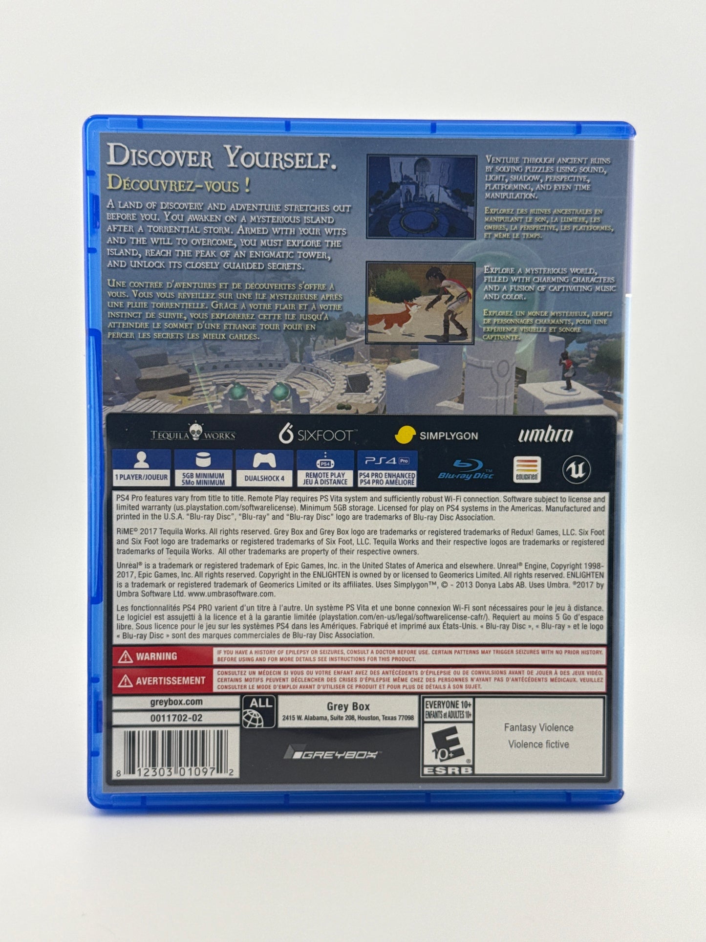 Rime PS4 CIB