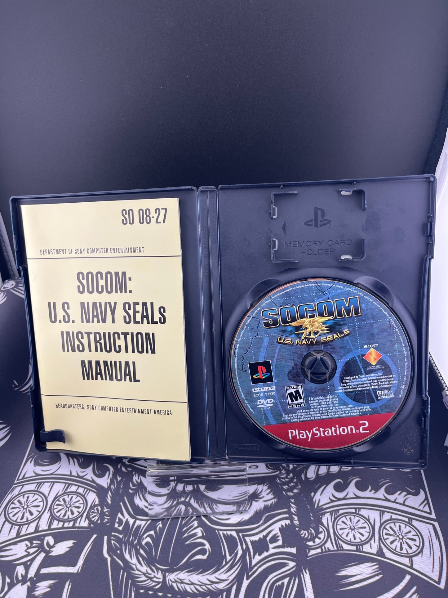 SOCOM US Navy Seals Greatest Hits GH PS2 CIB