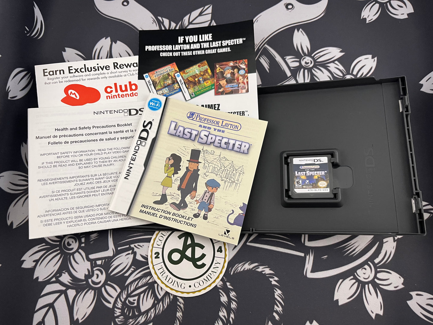 Professor Layton and the Last Specter DS CIB