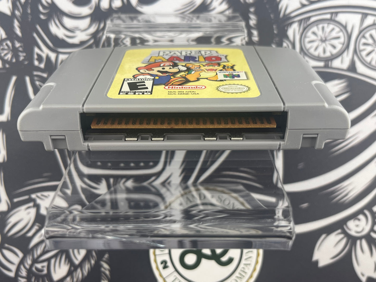 Paper Mario N64 Cartridge