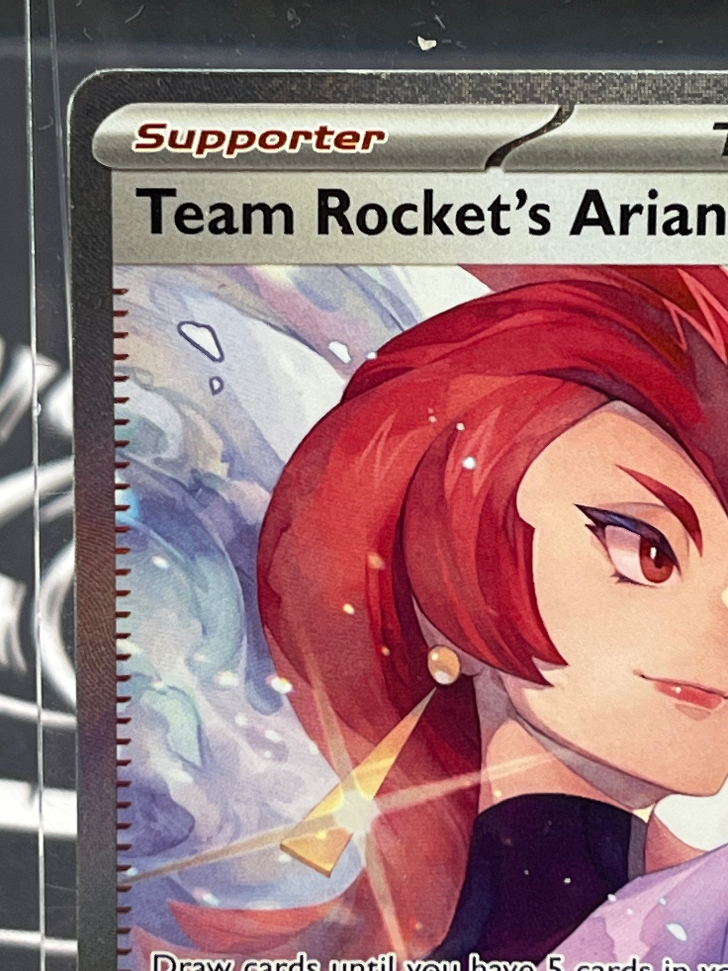 Team Rockets Ariana 237/182 SPECIAL ILLUSTRATION RARE Pokémon Destined Rivals NM