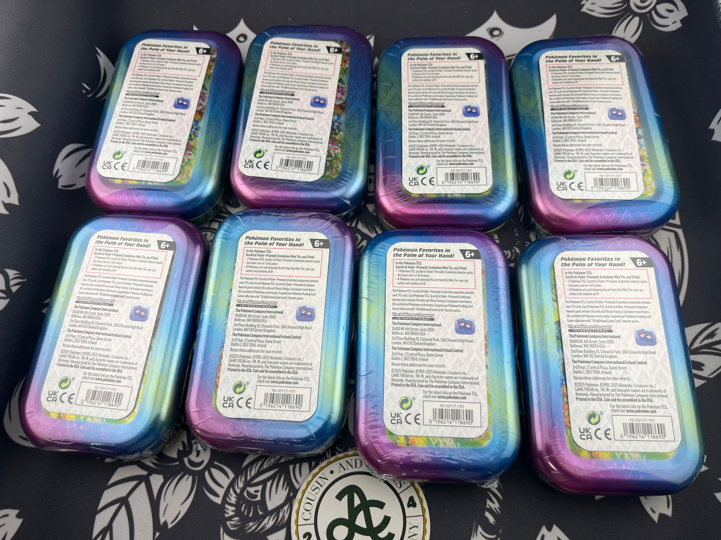 Prismatic Mini Tin Full set of 8