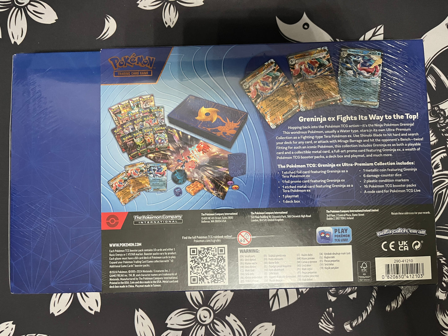Greninja Premium EX Box