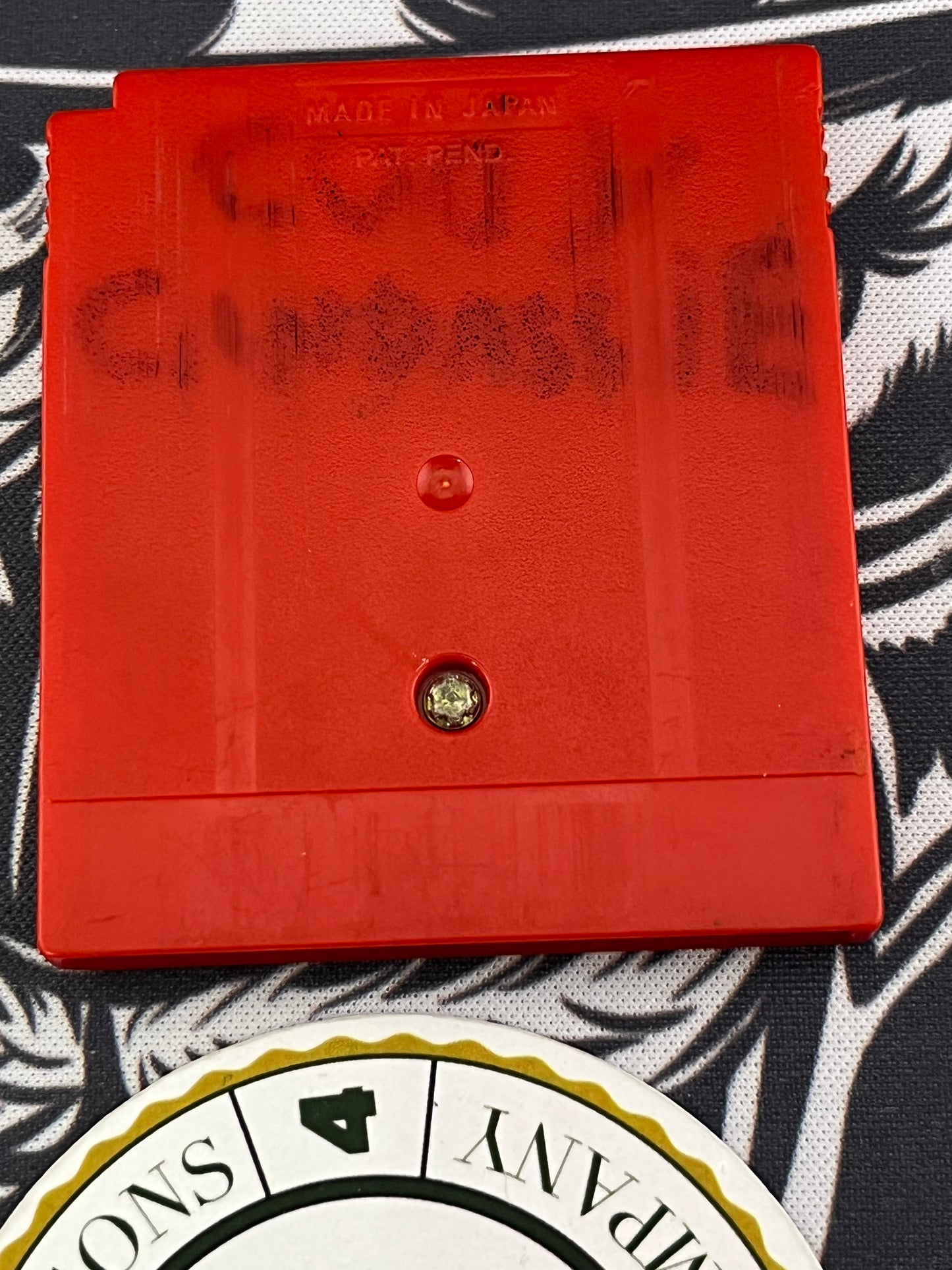 Pokémon Red GBC Okay Label