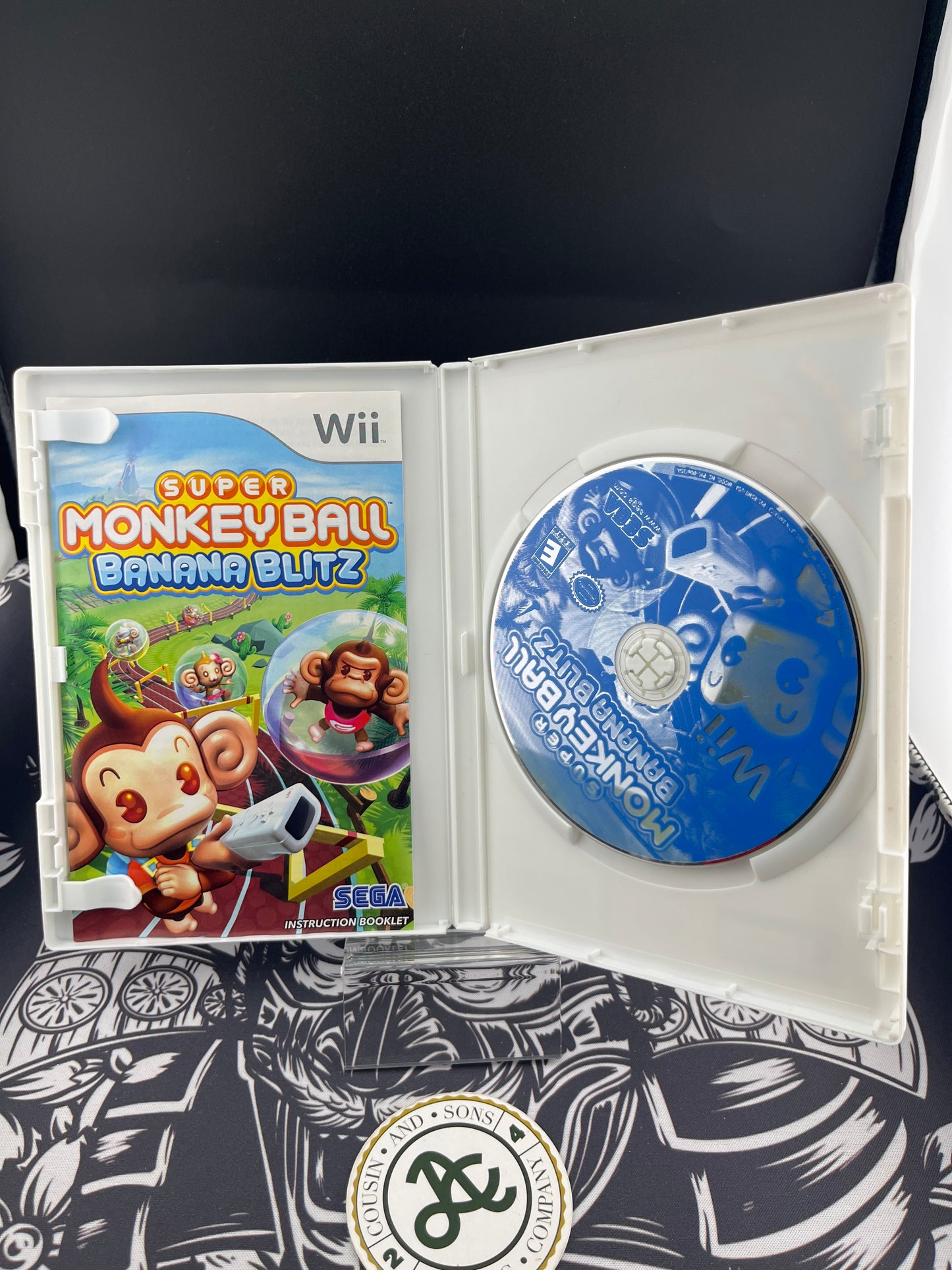 Super Monkey Ball Banana Blitz Wii CIB