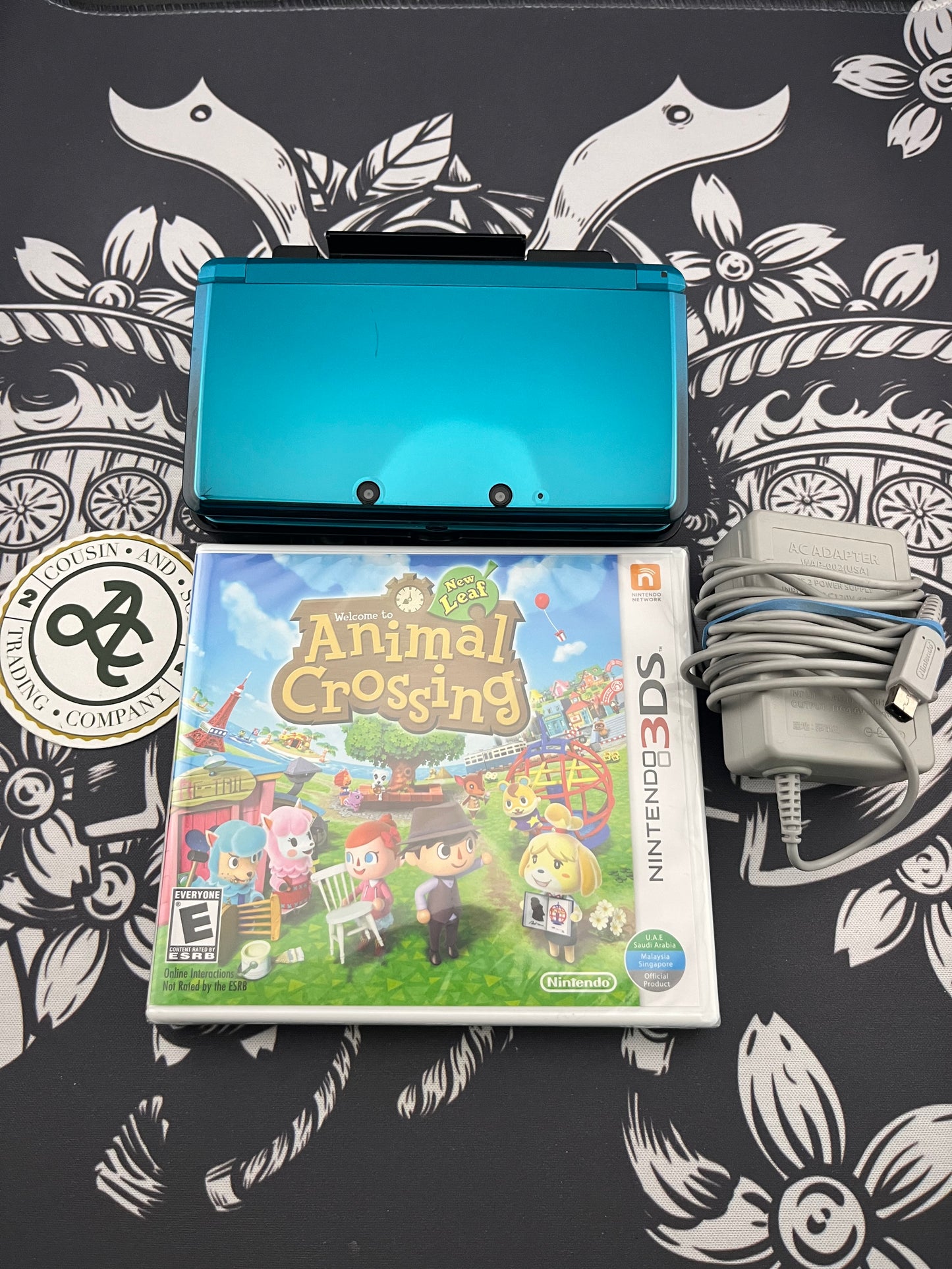 Aqua 3DS Loose with Animal Crossing