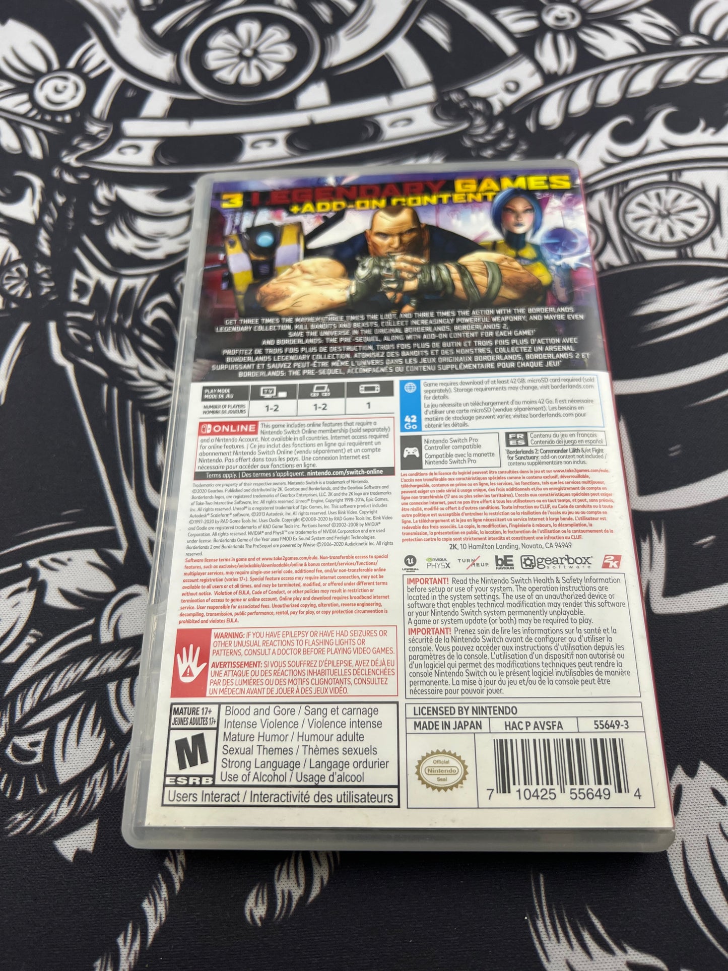 Borderlands Legendary Collection Switch CIB