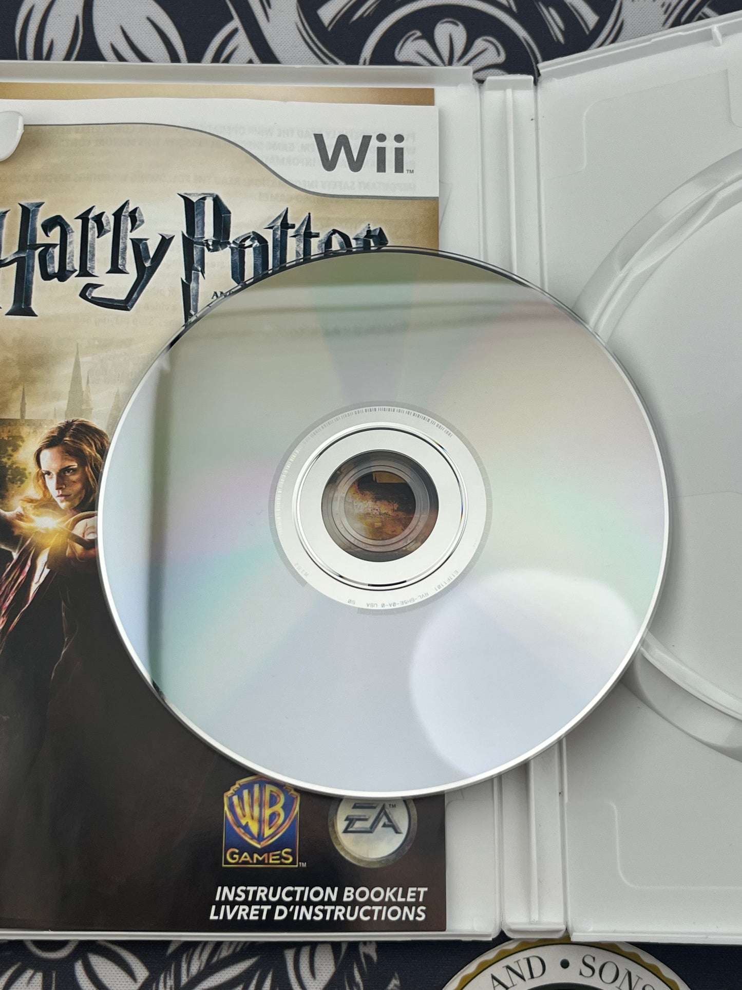 Harry Potter and The Deathly Hallows Part 2 Wii CIB