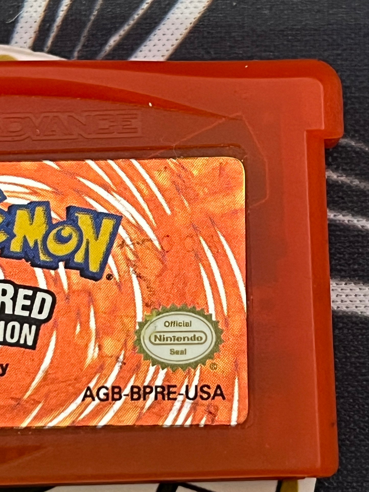 Pokémon FireRed Player Choice Almost CIB