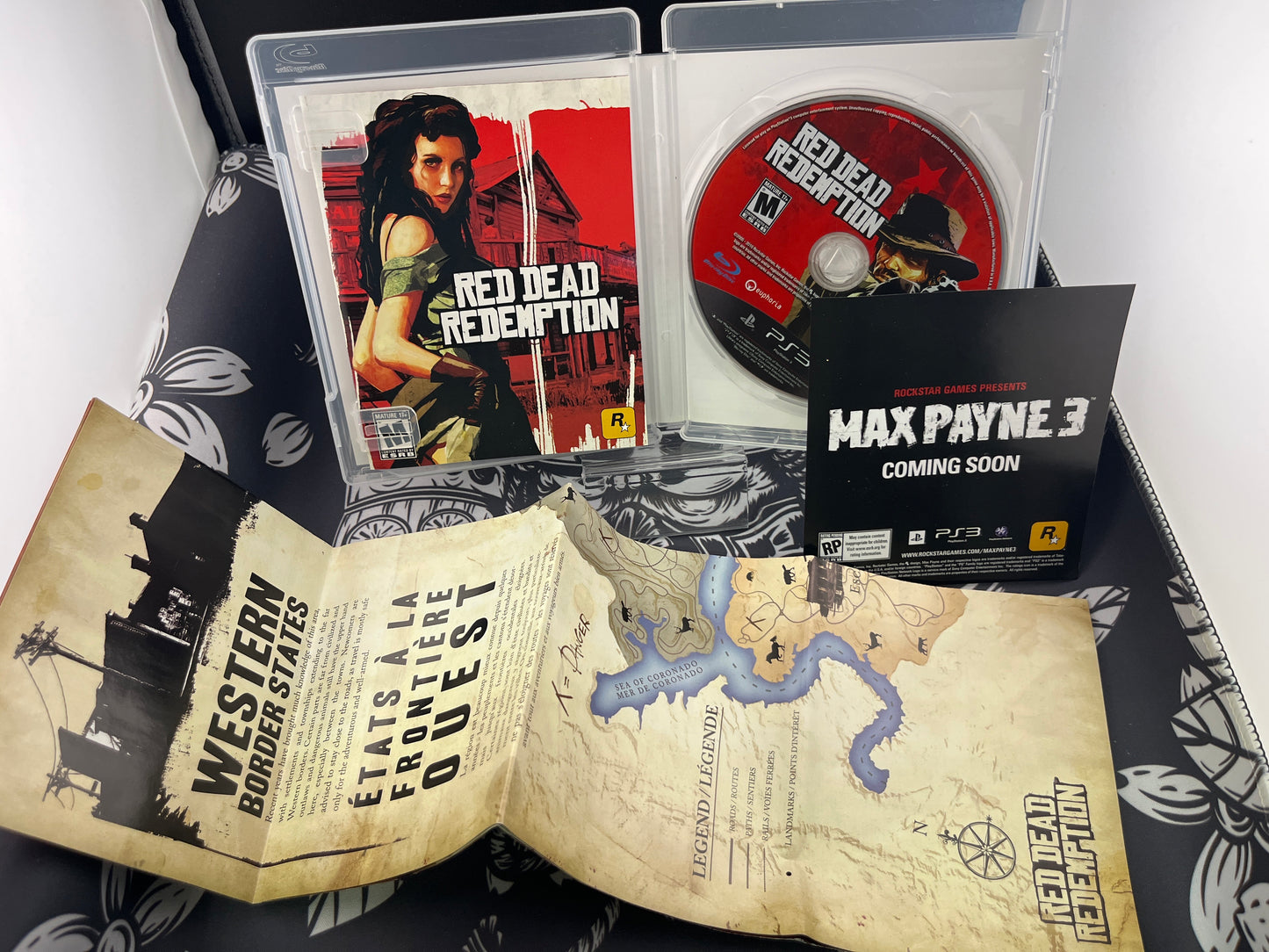 Red Dead Redemption PS3 CIB with map