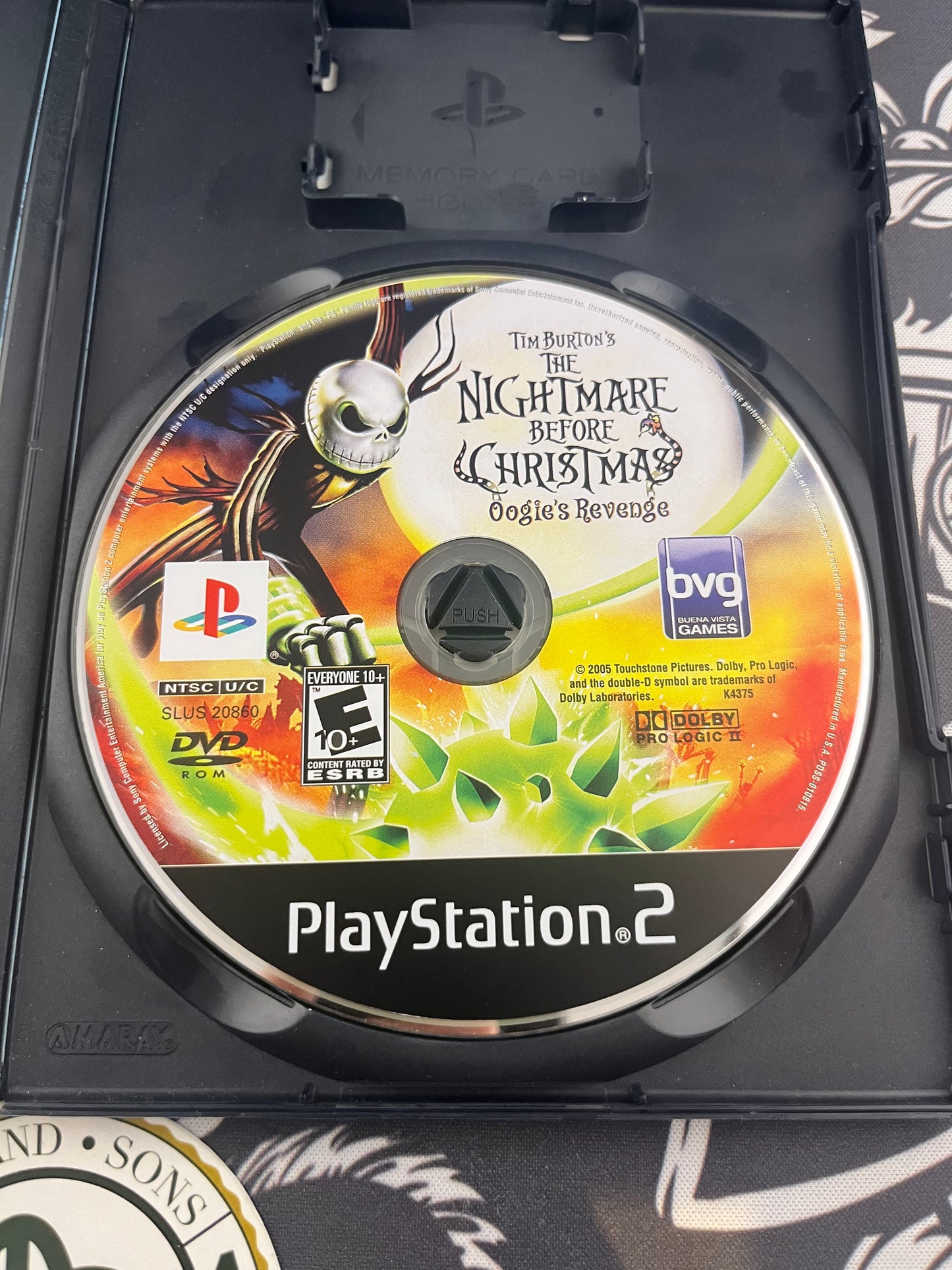 Nightmare Before Christmas Oogie’s Revenge PS2 CIB