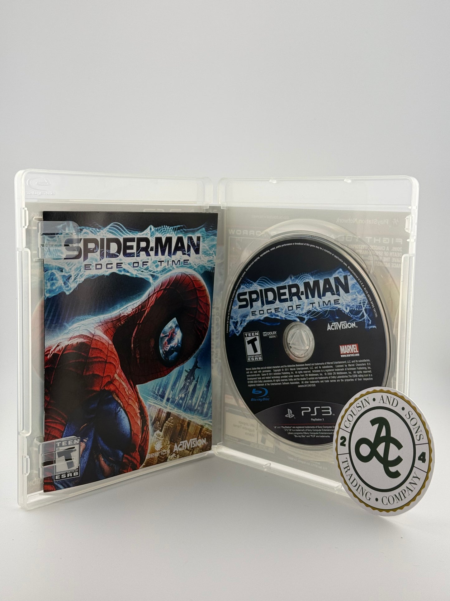 Spiderman Edge of Time PS3 CIB
