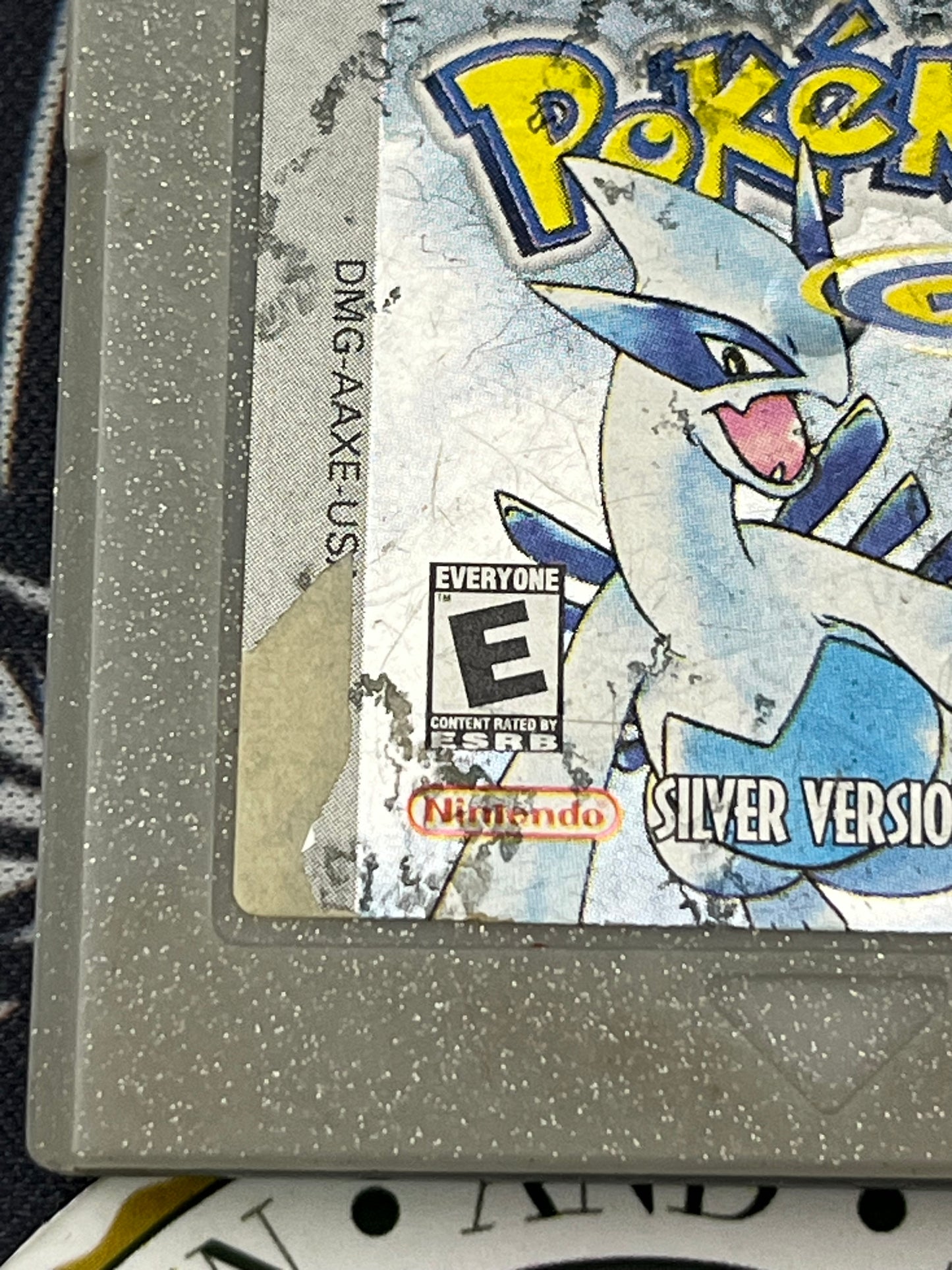Pokémon Silver GBC Okay Label