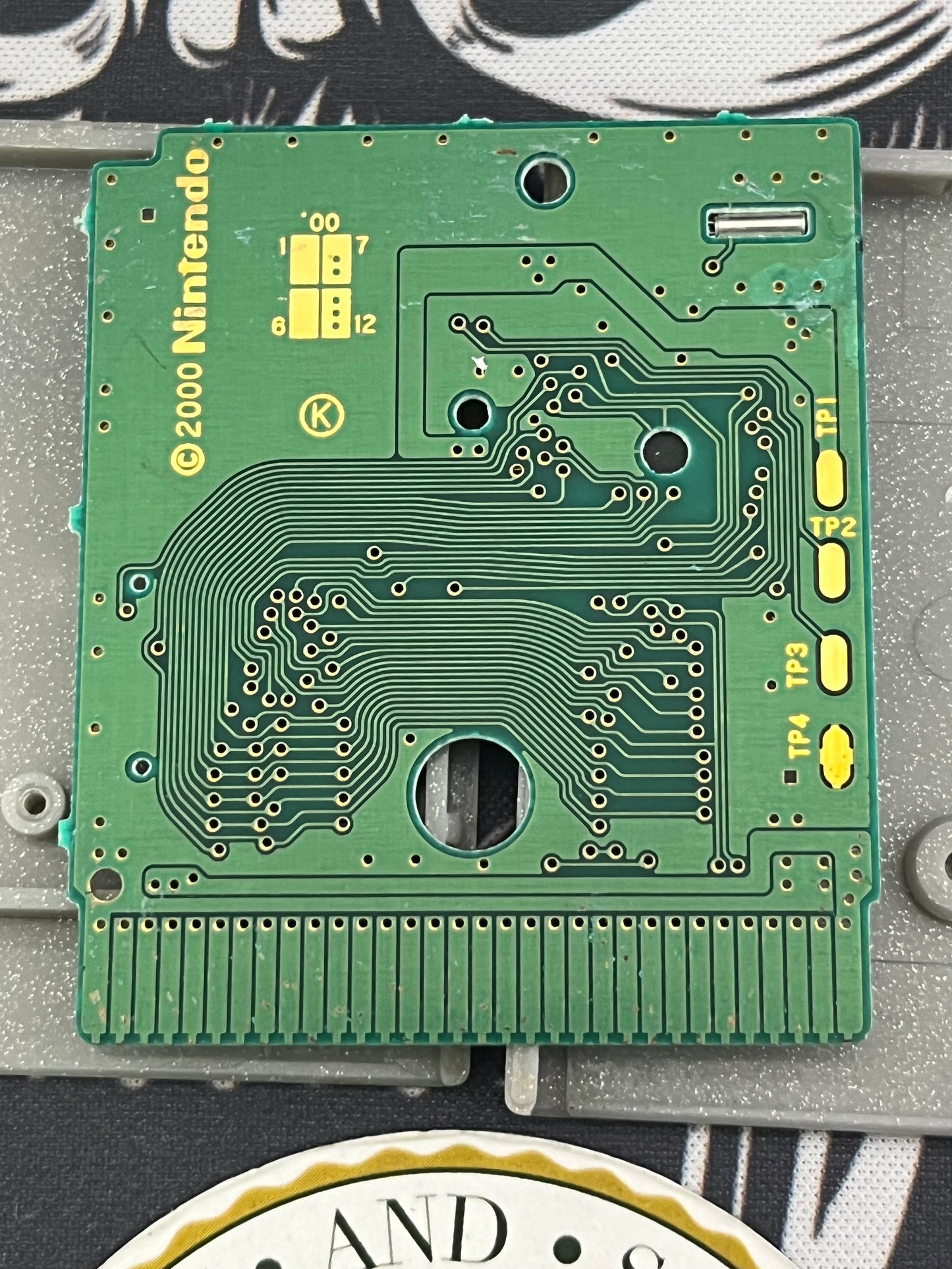 Pokémon Silver GBC Okay Label